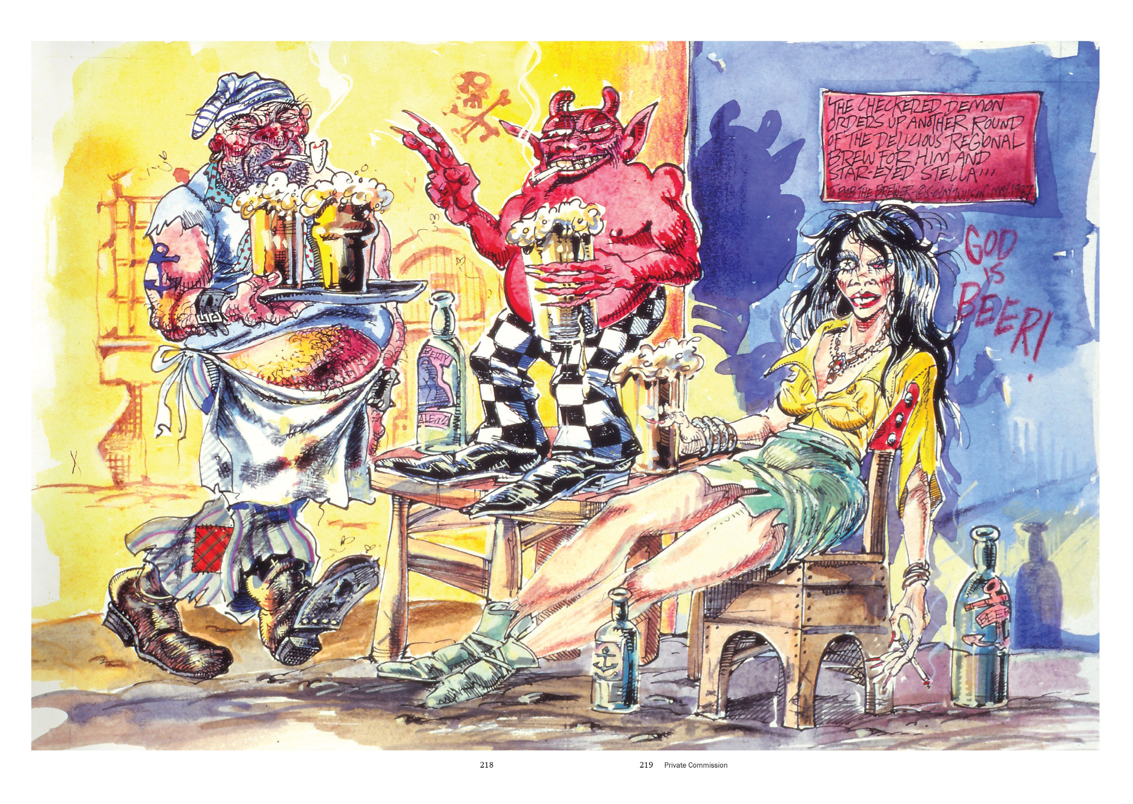 Read online The Mythology of S. Clay Wilson comic -  Issue # Demons and Angels (Part 2) - 104