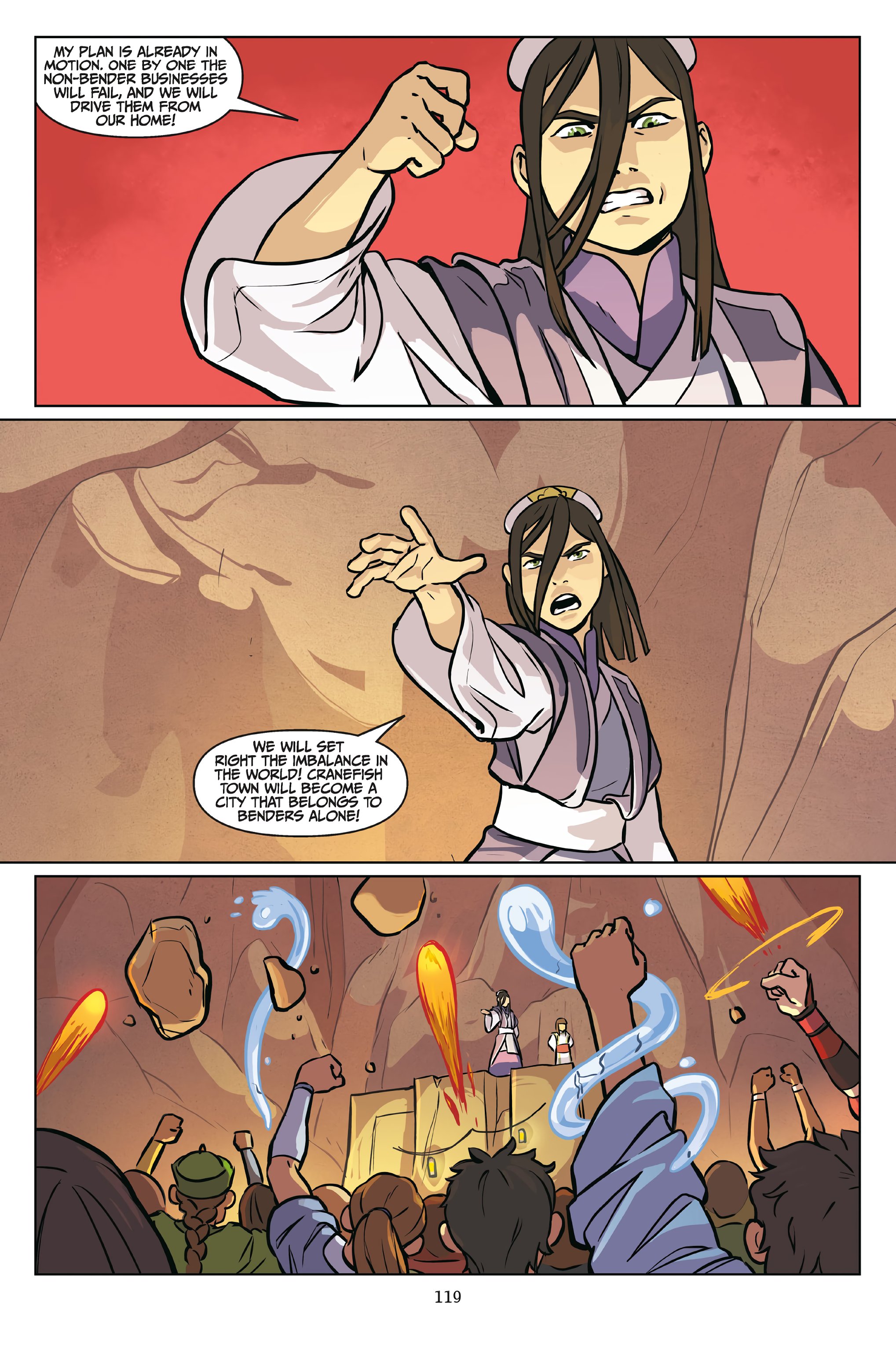 Read online Nickelodeon Avatar: The Last Airbender - Imbalance comic -  Issue # _Omnibus (Part 2) - 20