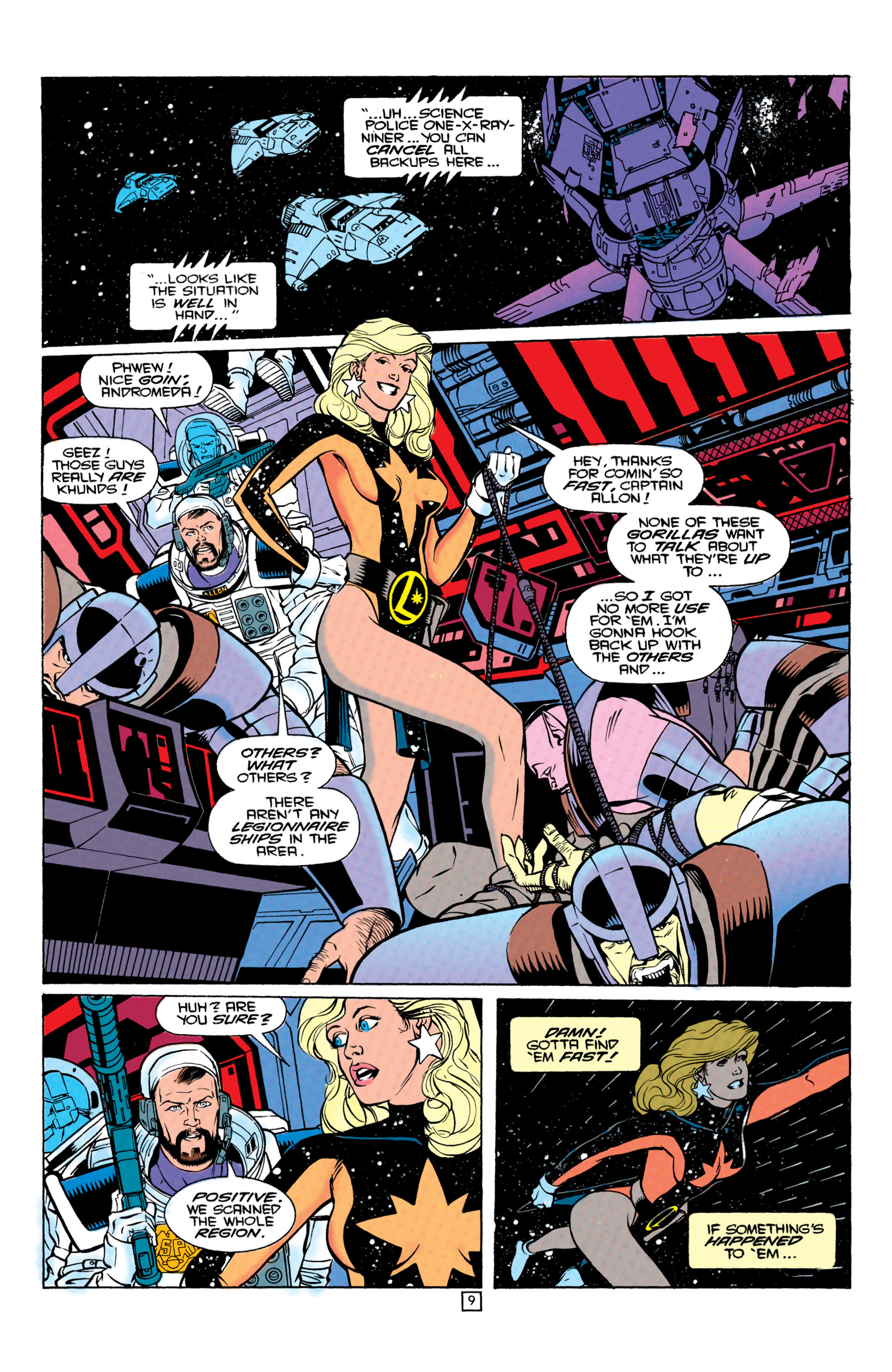 Read online Legionnaires comic -  Issue #9 - 10