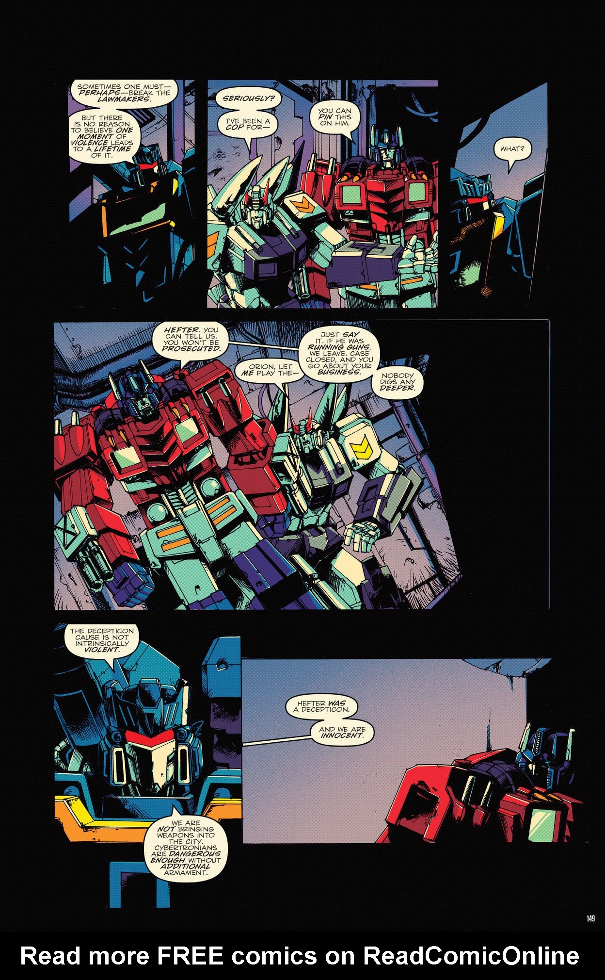 Read online Transformers: The IDW Collection Phase Three comic -  Issue # TPB 2 (Part 2) - 50