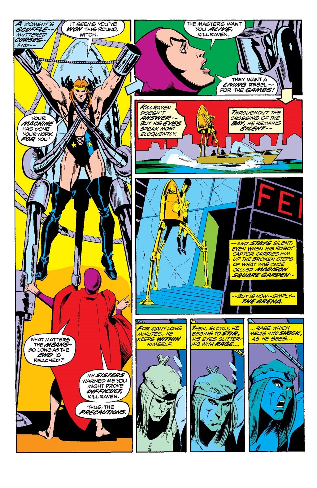 Read online Killraven Epic Collection: Warrior of the Worlds comic -  Issue # TPB (Part 1) - 40