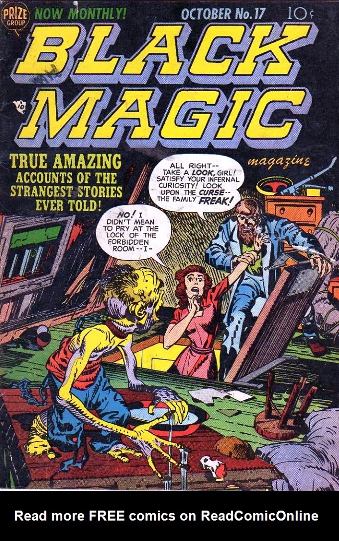 Read online Black Magic (1950) comic -  Issue #17 - 1