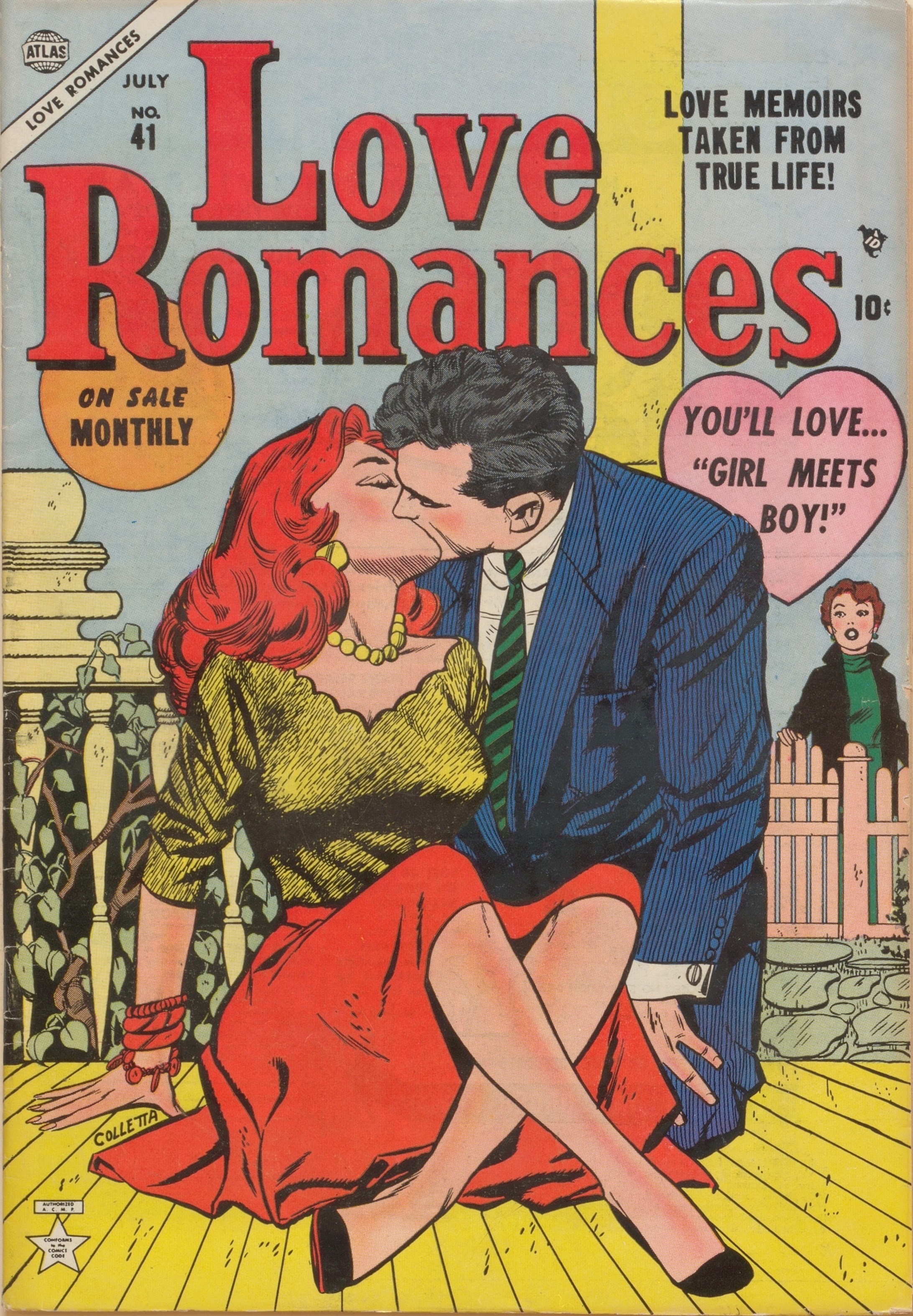 Read online Love Romances comic -  Issue #41 - 1