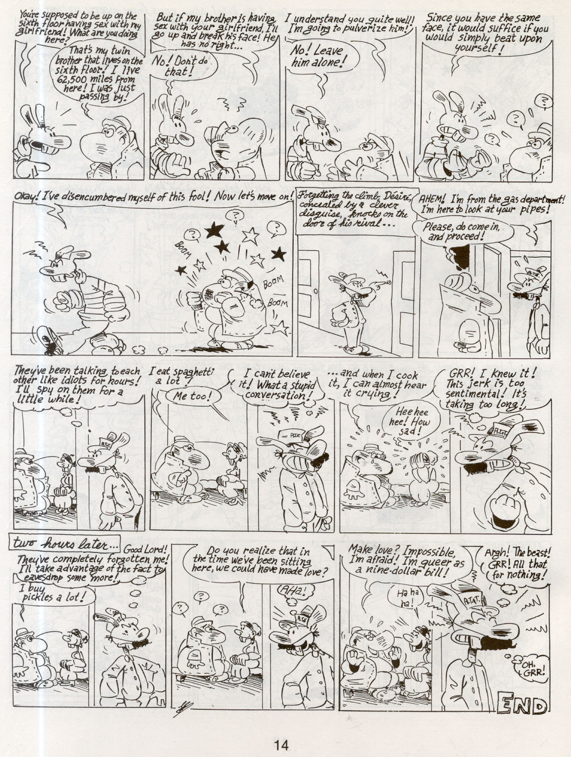 Read online Rip Off Comix comic -  Issue #18 - 16