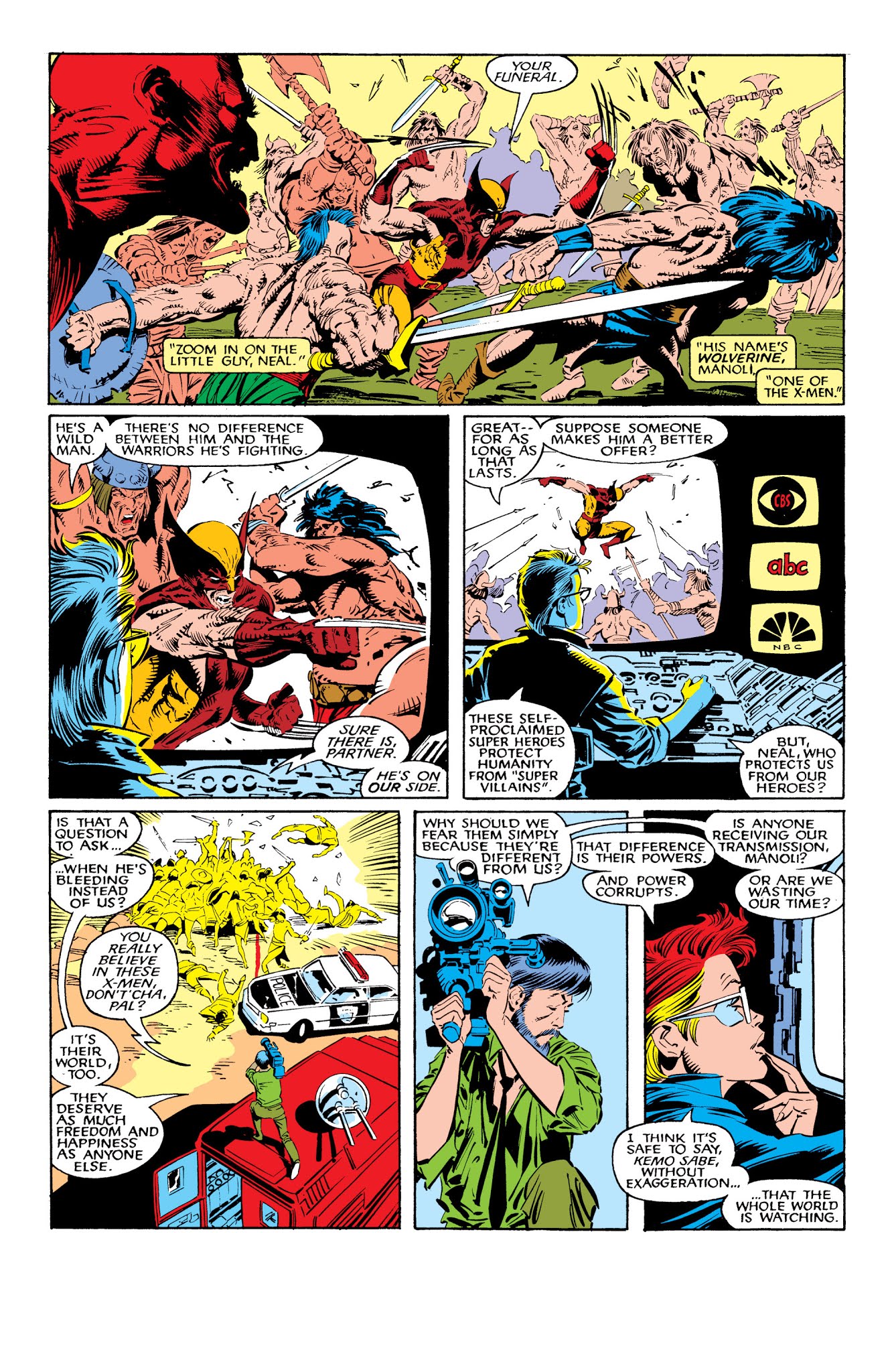 Read online X-Men: Fall of the Mutants comic -  Issue # TPB 1 (Part 2) - 83