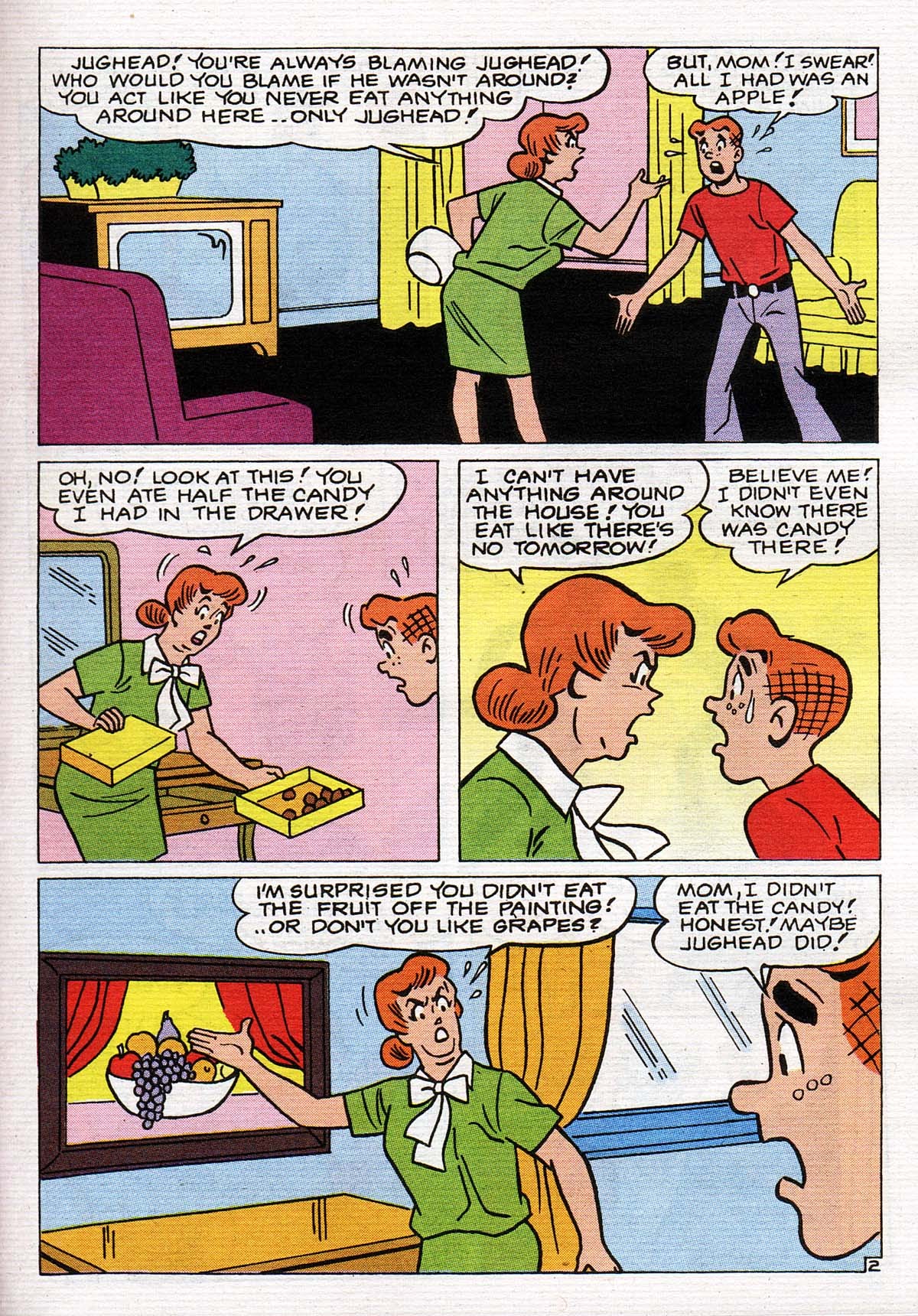 Read online Archie's Double Digest Magazine comic -  Issue #155 - 124