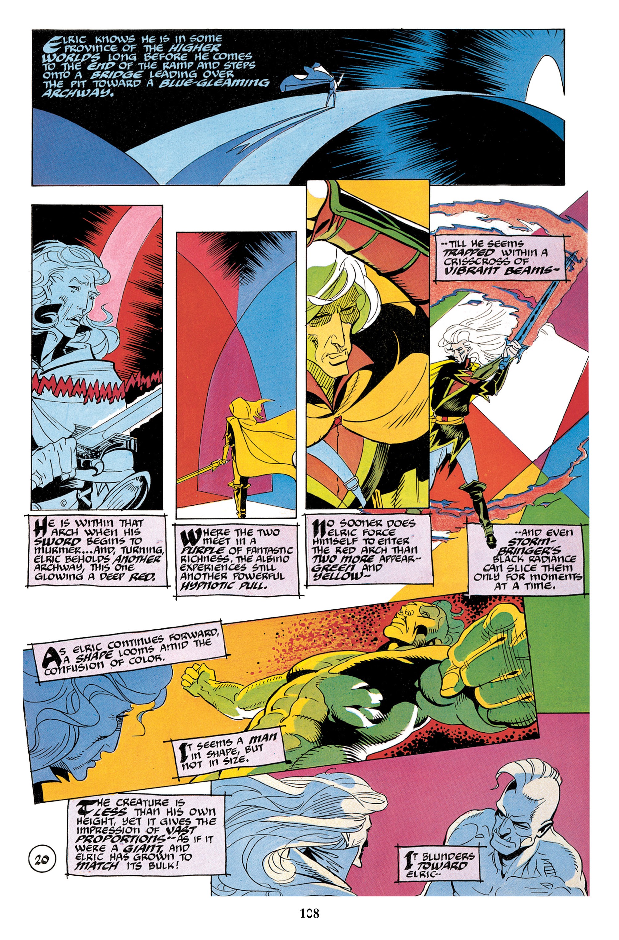 Read online The Michael Moorcock Library comic -  Issue # TPB 4 - 109