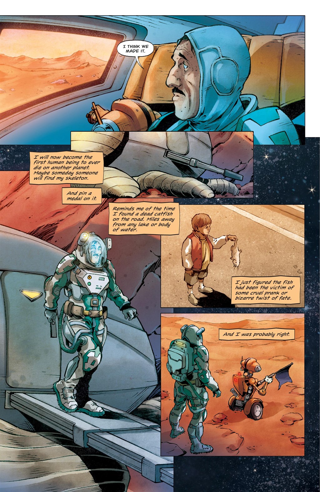 Read online Traveling To Mars comic -  Issue #8 - 11
