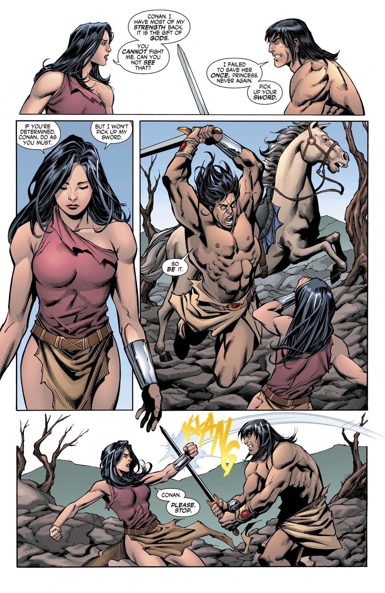 Read online Wonder Woman/Conan comic -  Issue #5 - 20
