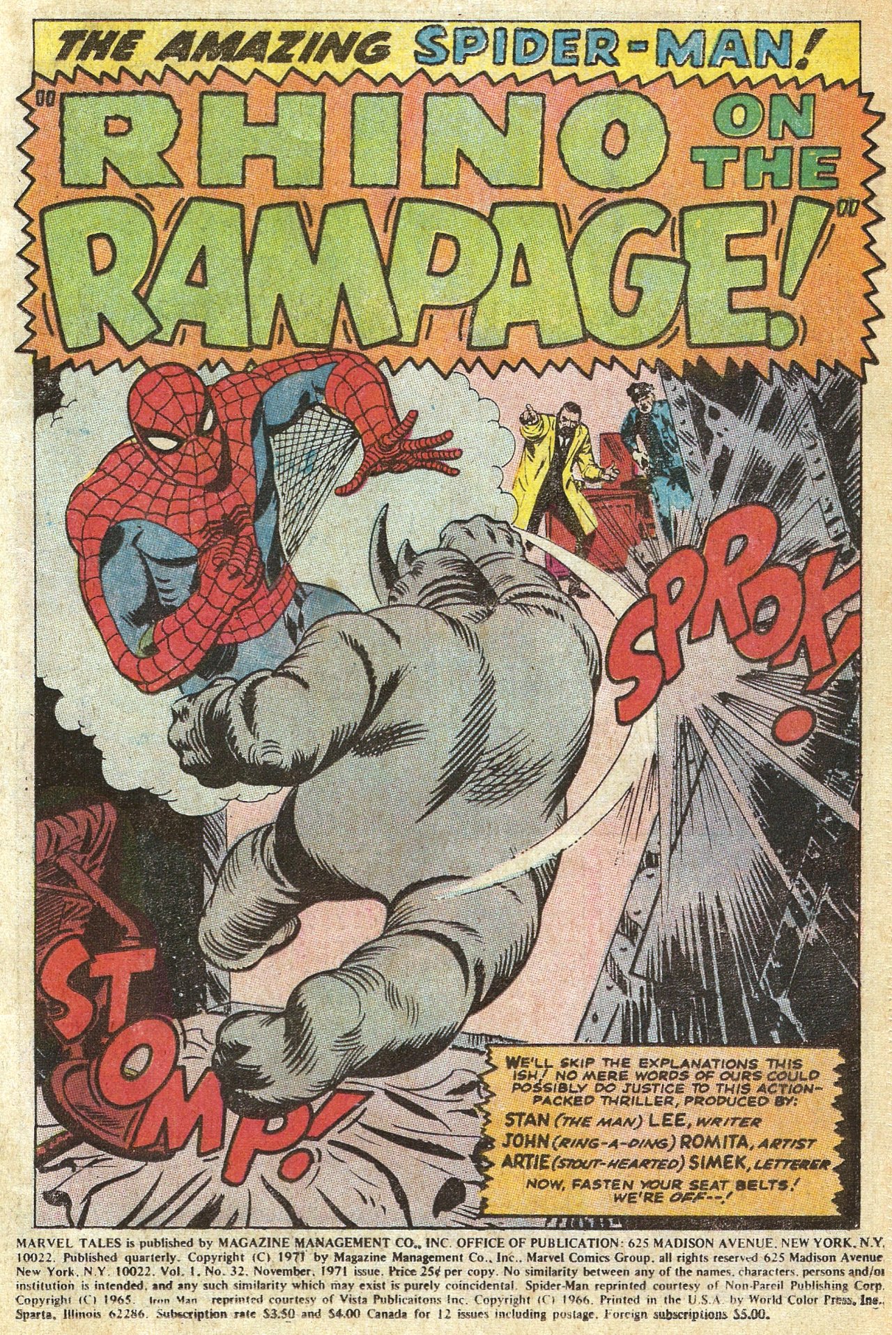 Read online Marvel Tales (1964) comic -  Issue #32 - 3