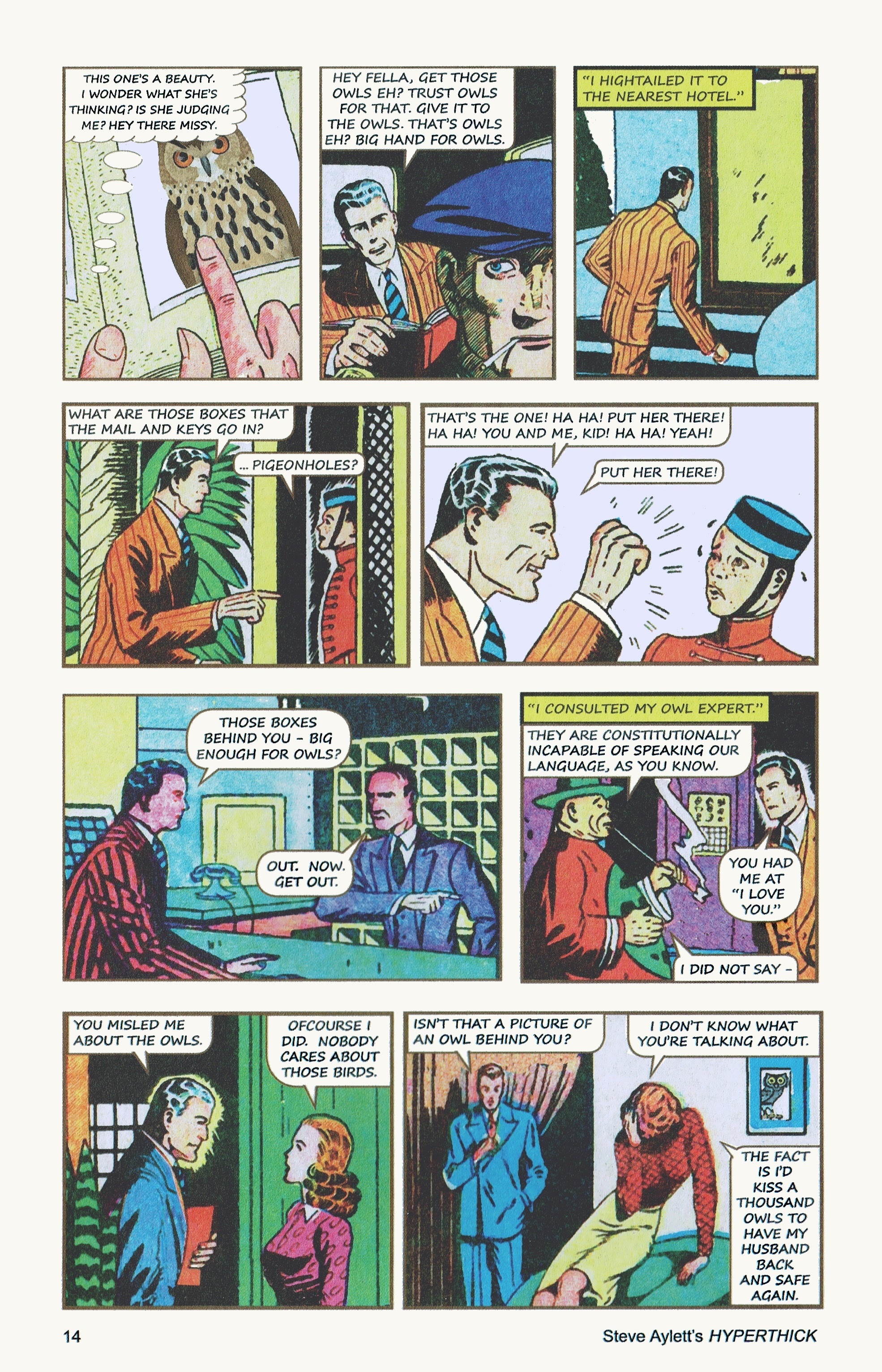 Read online Hyperthick comic -  Issue #1 - 16