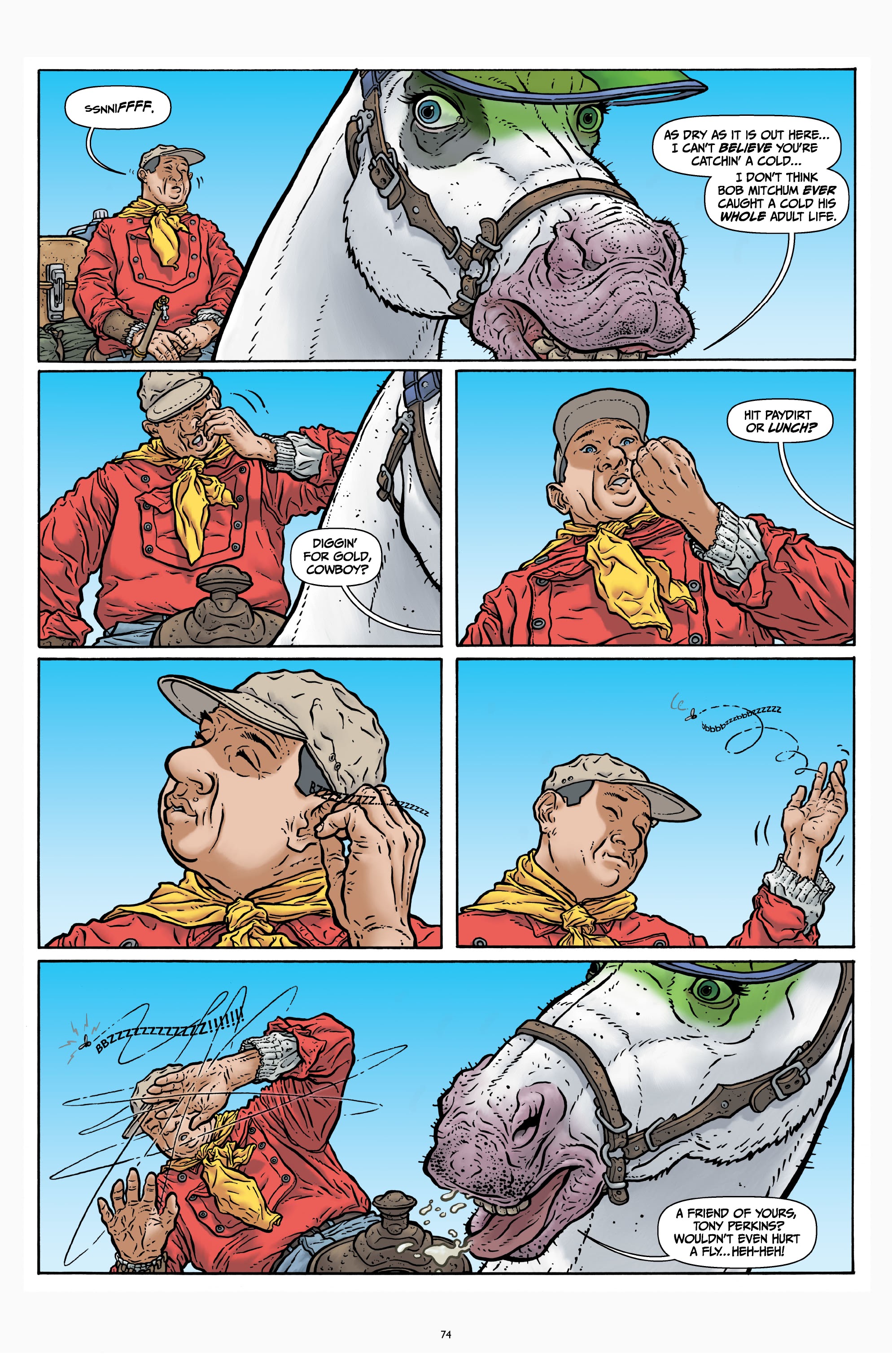 Read online Shaolin Cowboy comic -  Issue # _Start Trek (Part 1) - 54