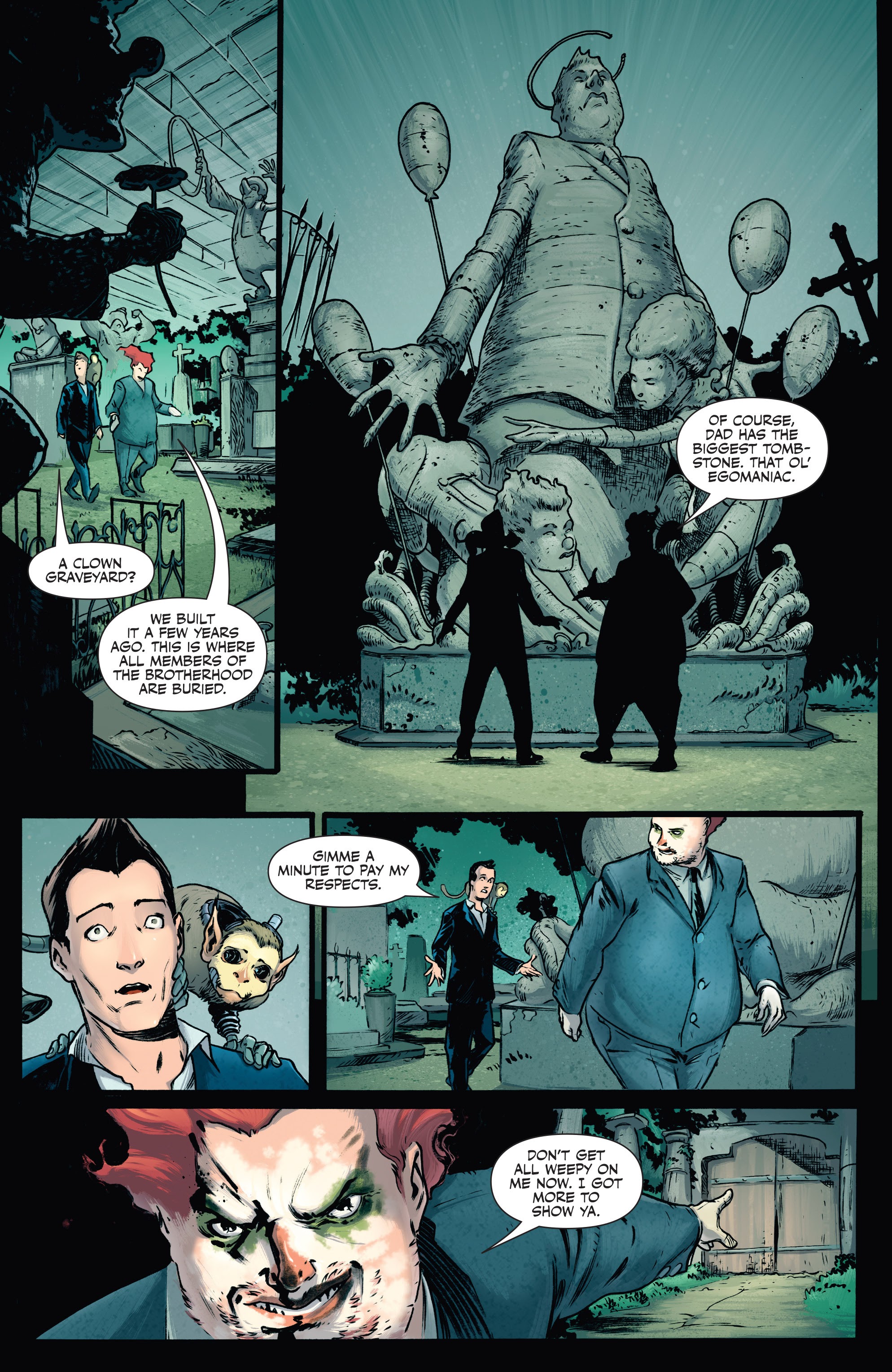 Read online Robot Clown Mob comic -  Issue # TPB - 38