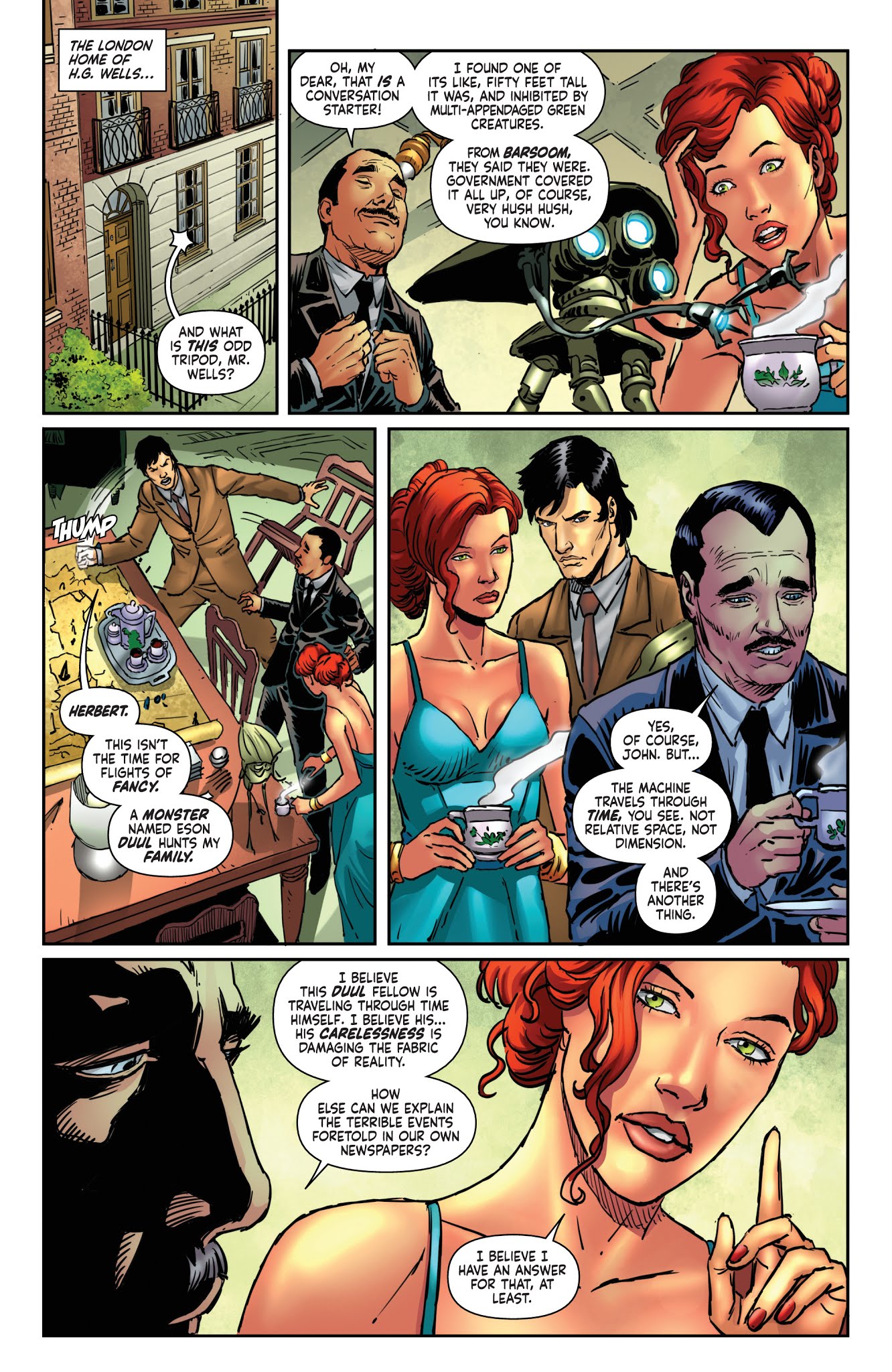 Read online Red Sonja/Tarzan comic -  Issue #3 - 11