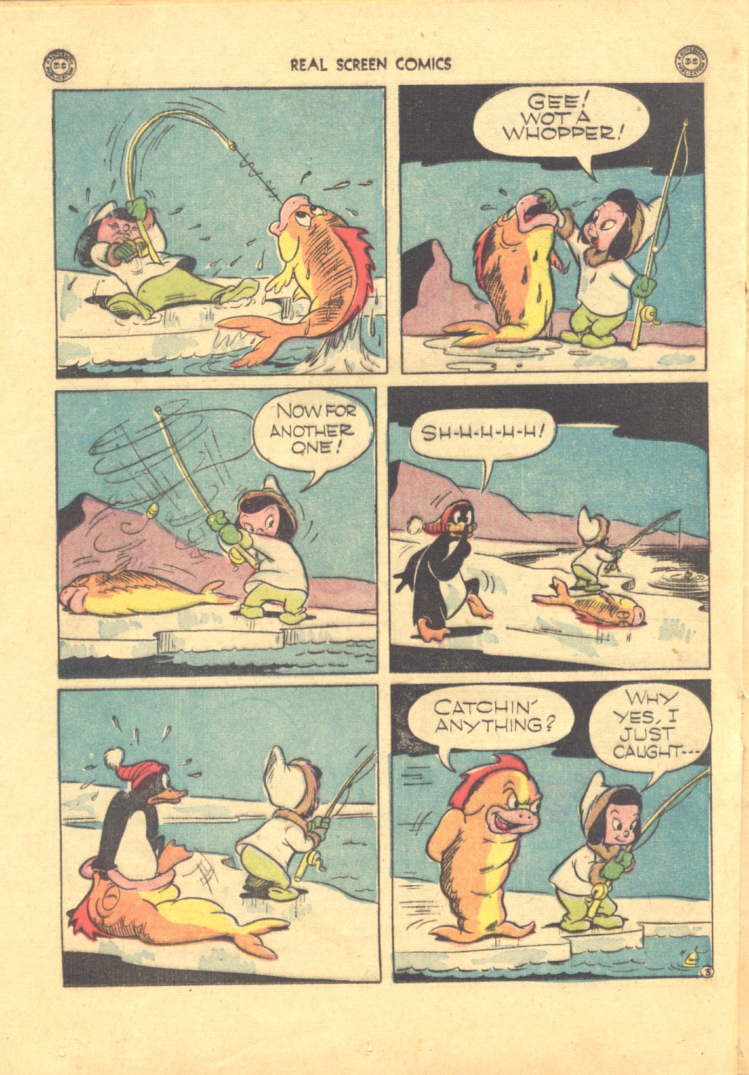 Read online Real Screen Comics comic -  Issue #7 - 28