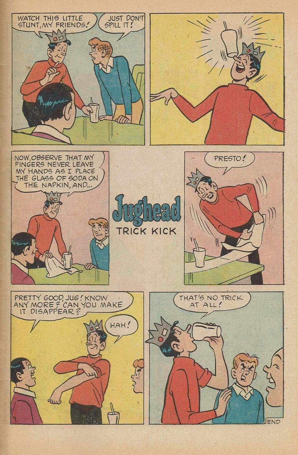 Read online Jughead's Jokes comic -  Issue #30 - 46