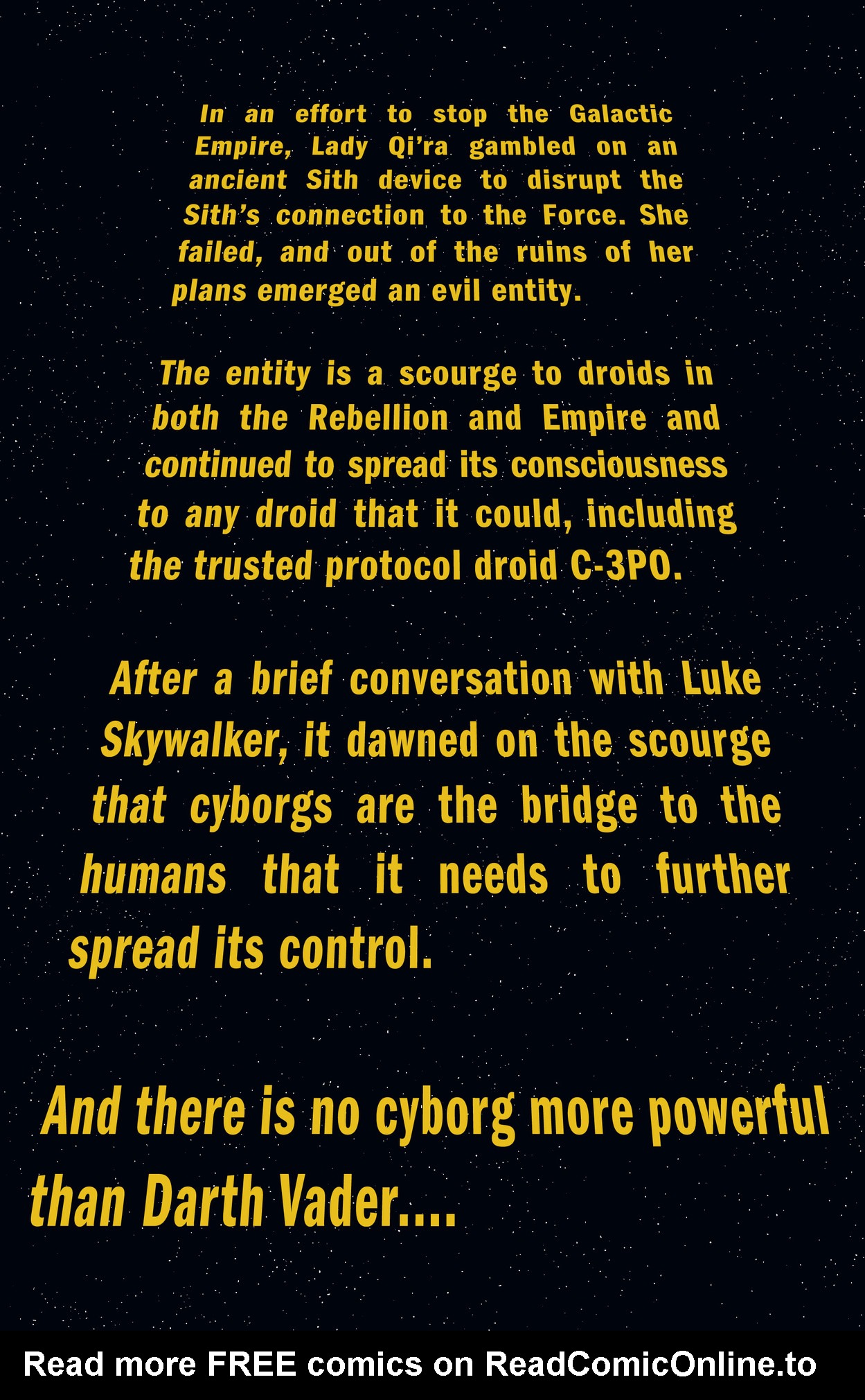 Read online Star Wars: Dark Droids comic -  Issue #3 - 2