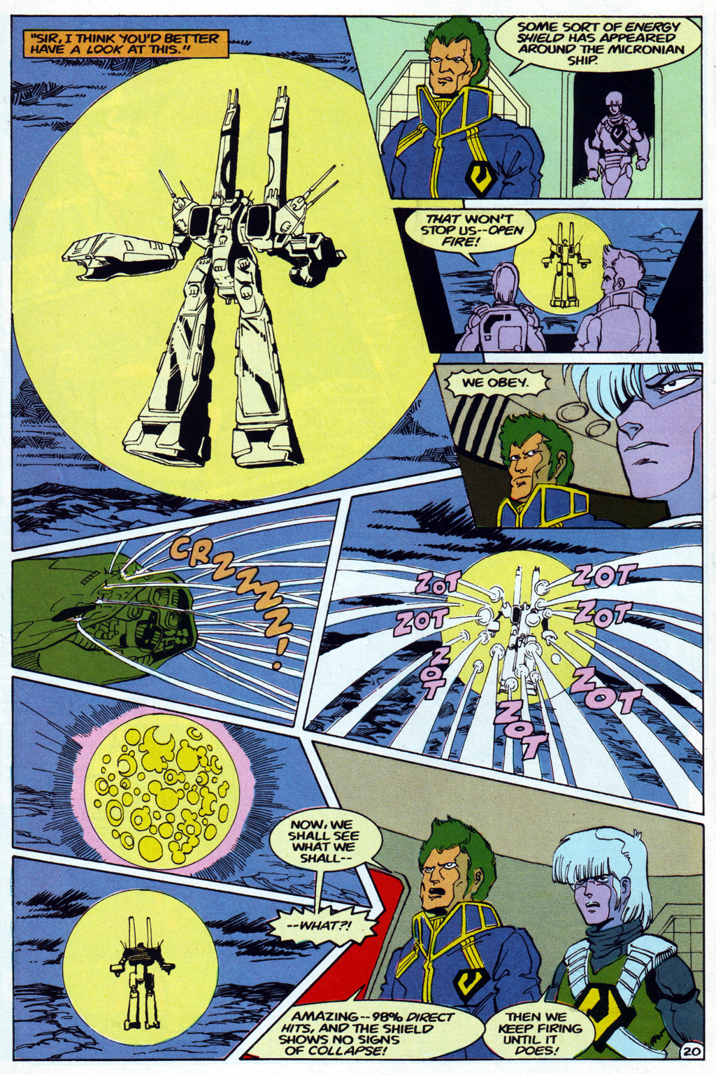 Read online Robotech The Macross Saga comic -  Issue #19 - 22