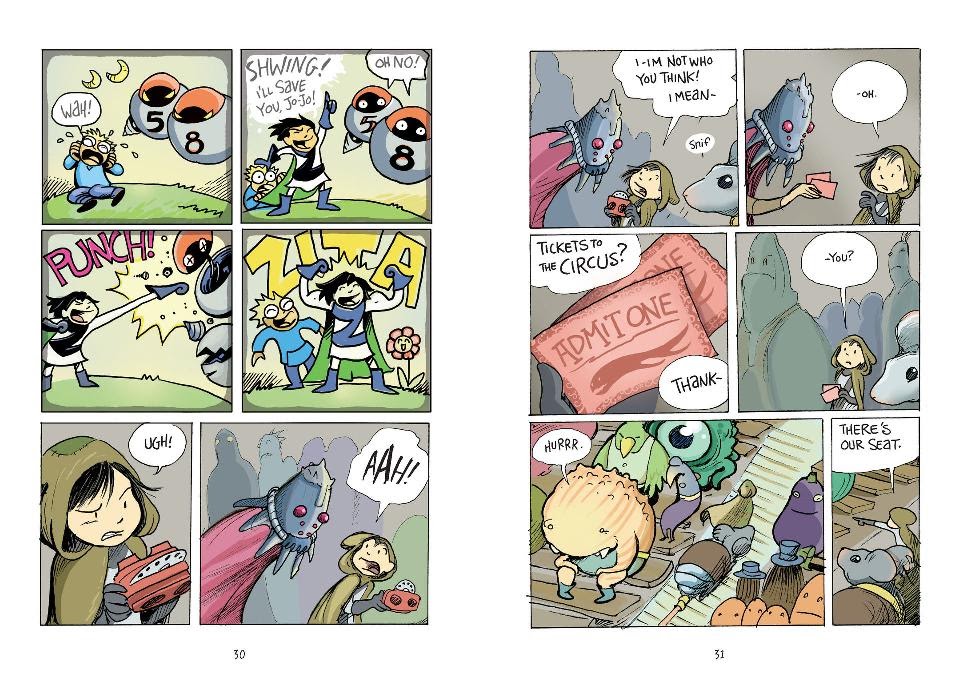 Read online Legends of Zita the Spacegirl comic -  Issue # TPB - 19