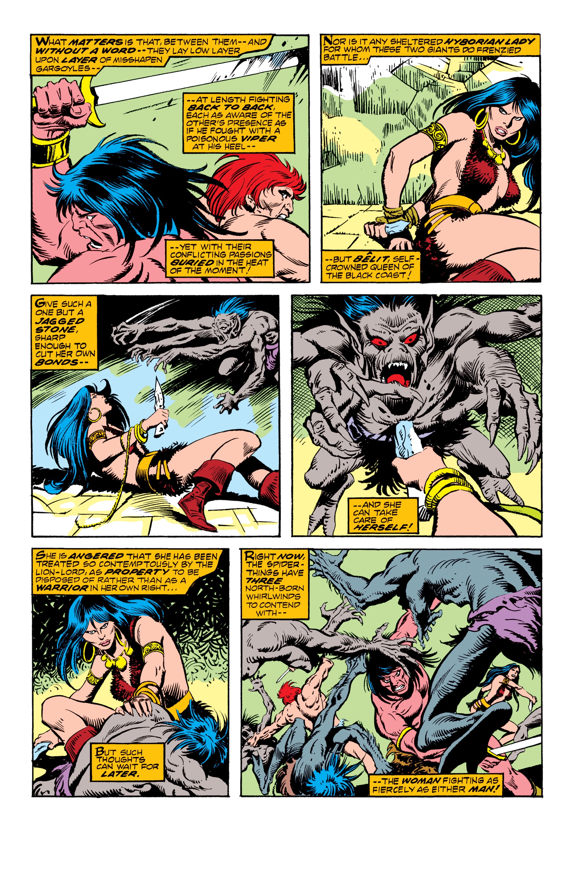 Read online Conan the Barbarian Epic Collection: The Original Marvel Years - Of Once and Future Kings comic -  Issue # TPB (Part 1) - 70