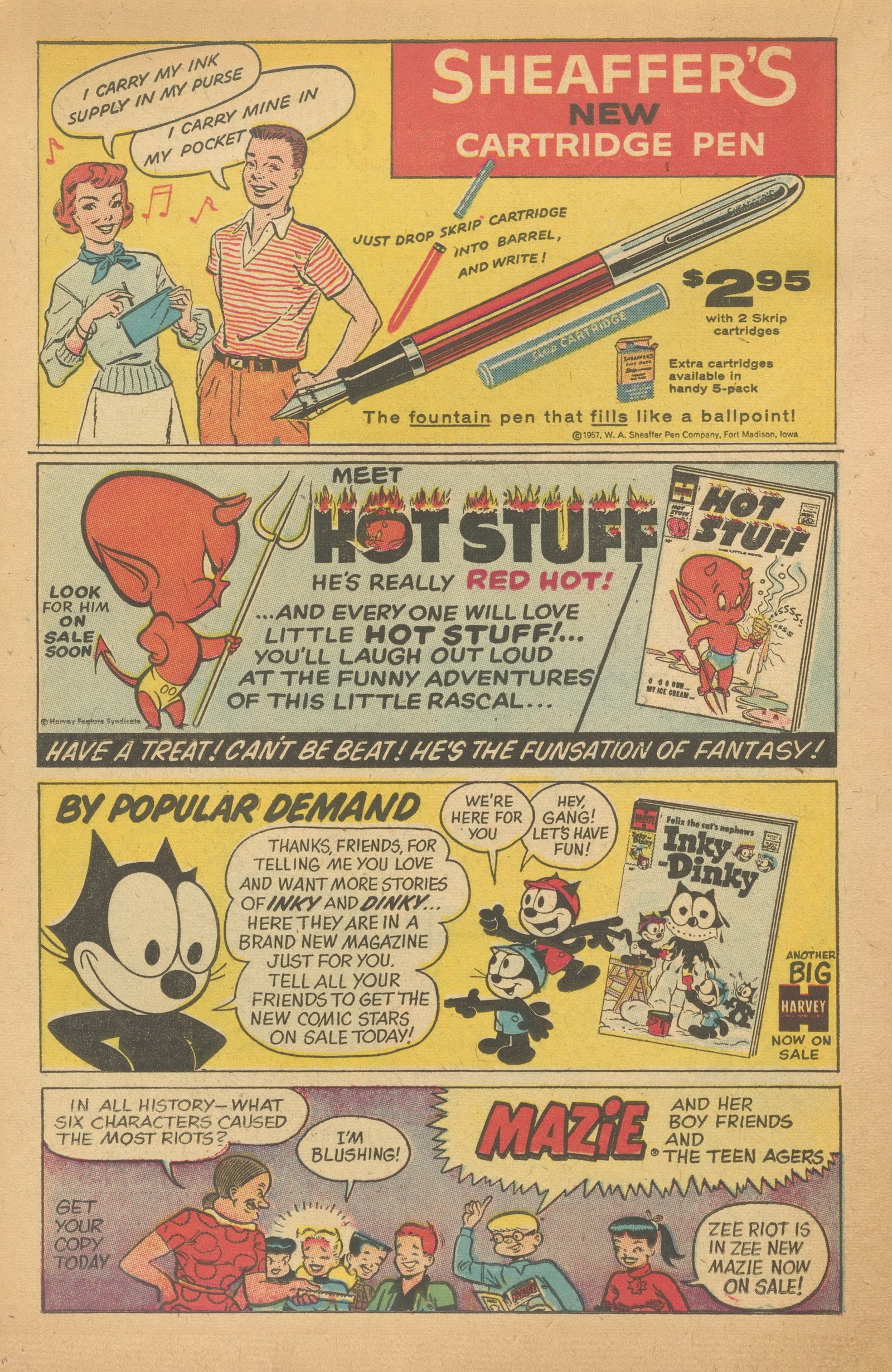 Read online Felix the Cat (1955) comic -  Issue #91 - 20