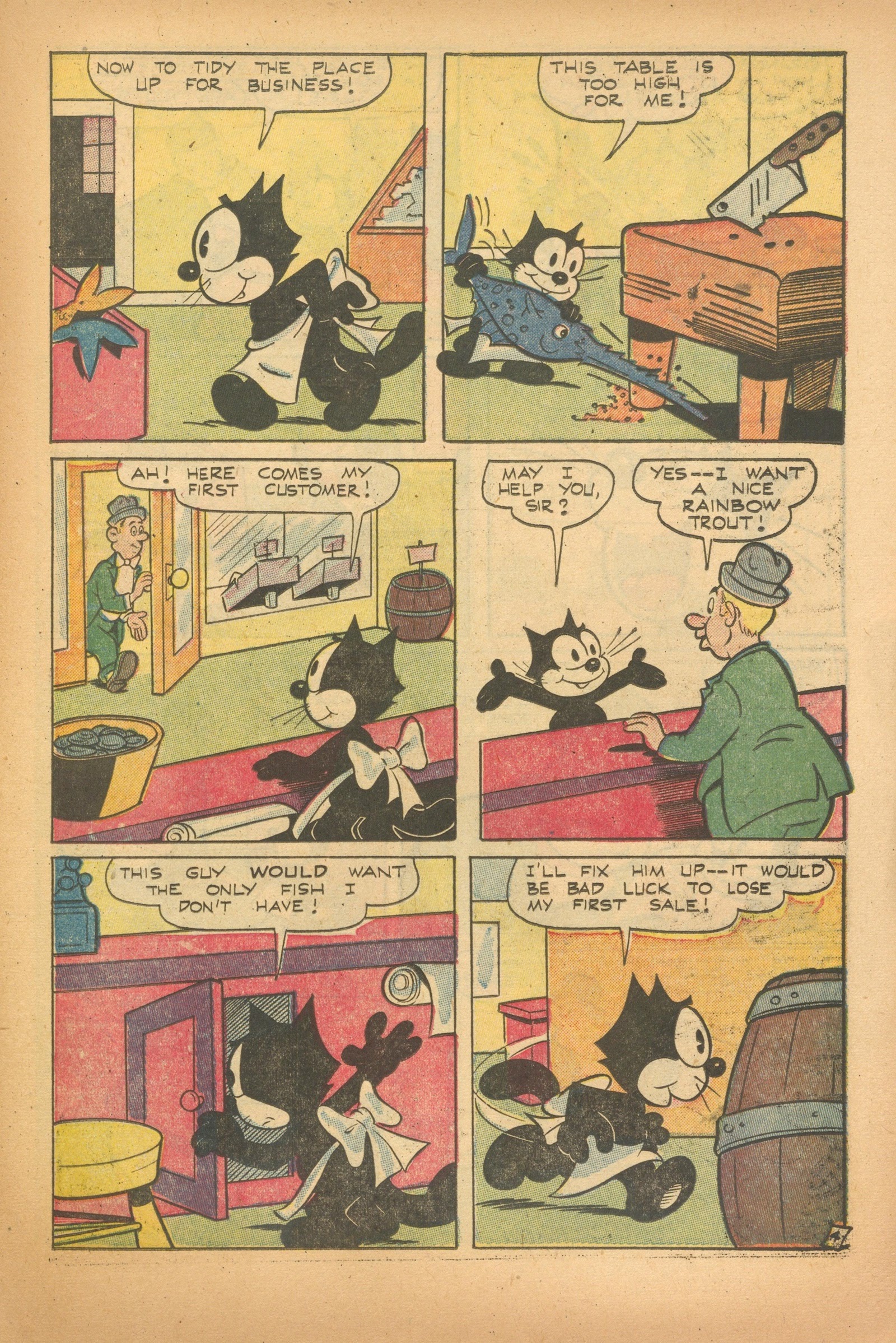 Read online Felix the Cat (1951) comic -  Issue #31 - 21