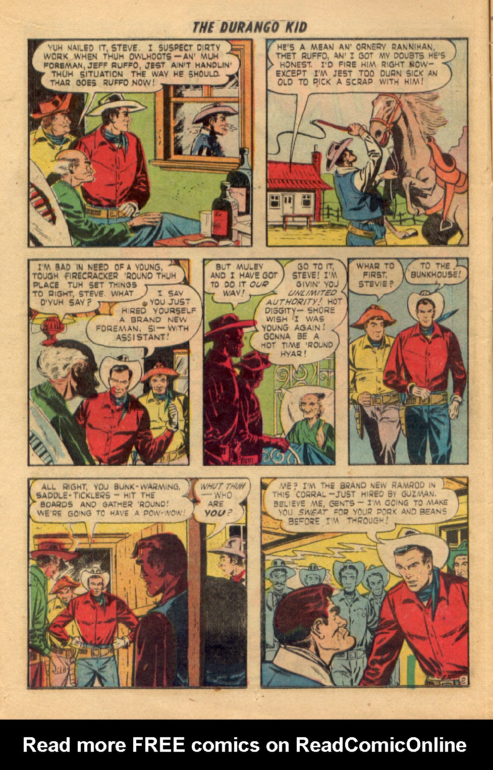 Read online Charles Starrett as The Durango Kid comic -  Issue #12 - 12