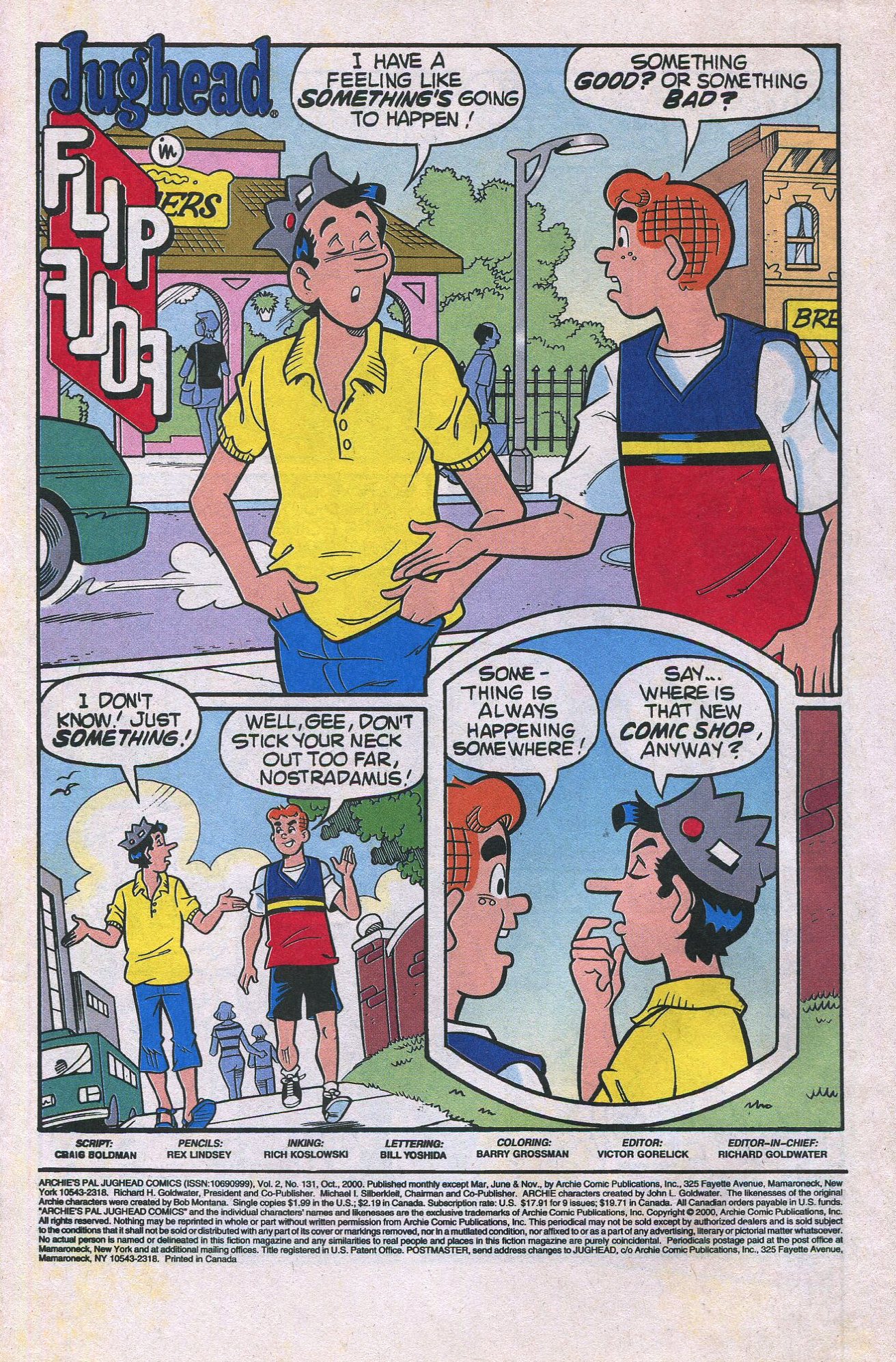Read online Archie's Pal Jughead Comics comic -  Issue #131 - 3