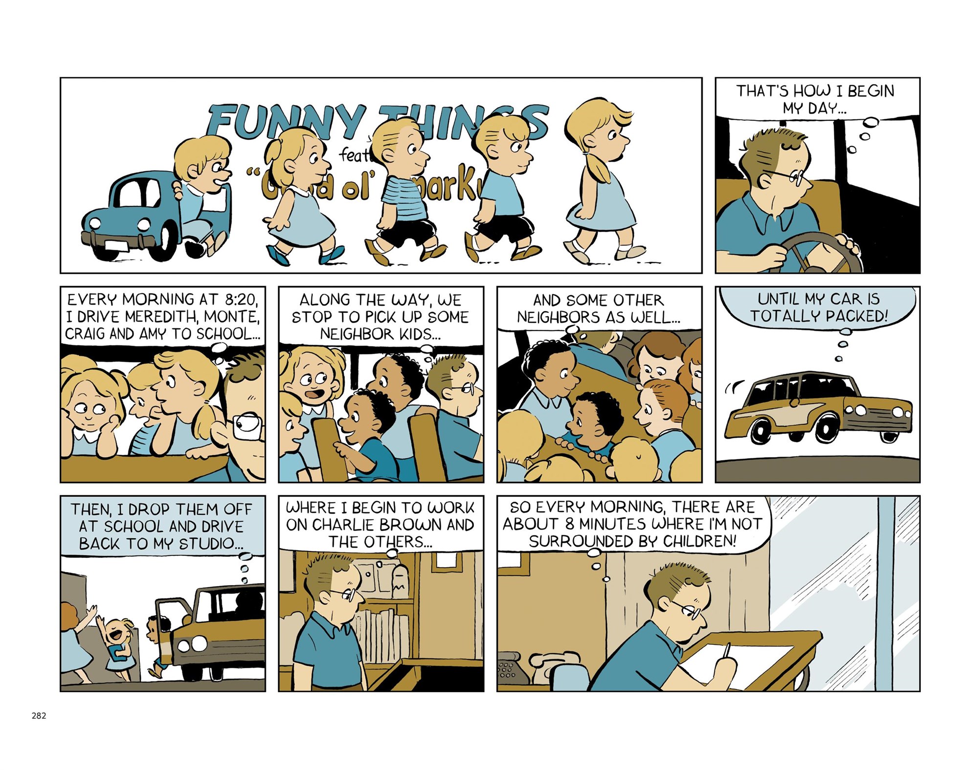 Read online Funny Things: A Comic Strip Biography of Charles M. Schulz comic -  Issue # TPB (Part 3) - 85