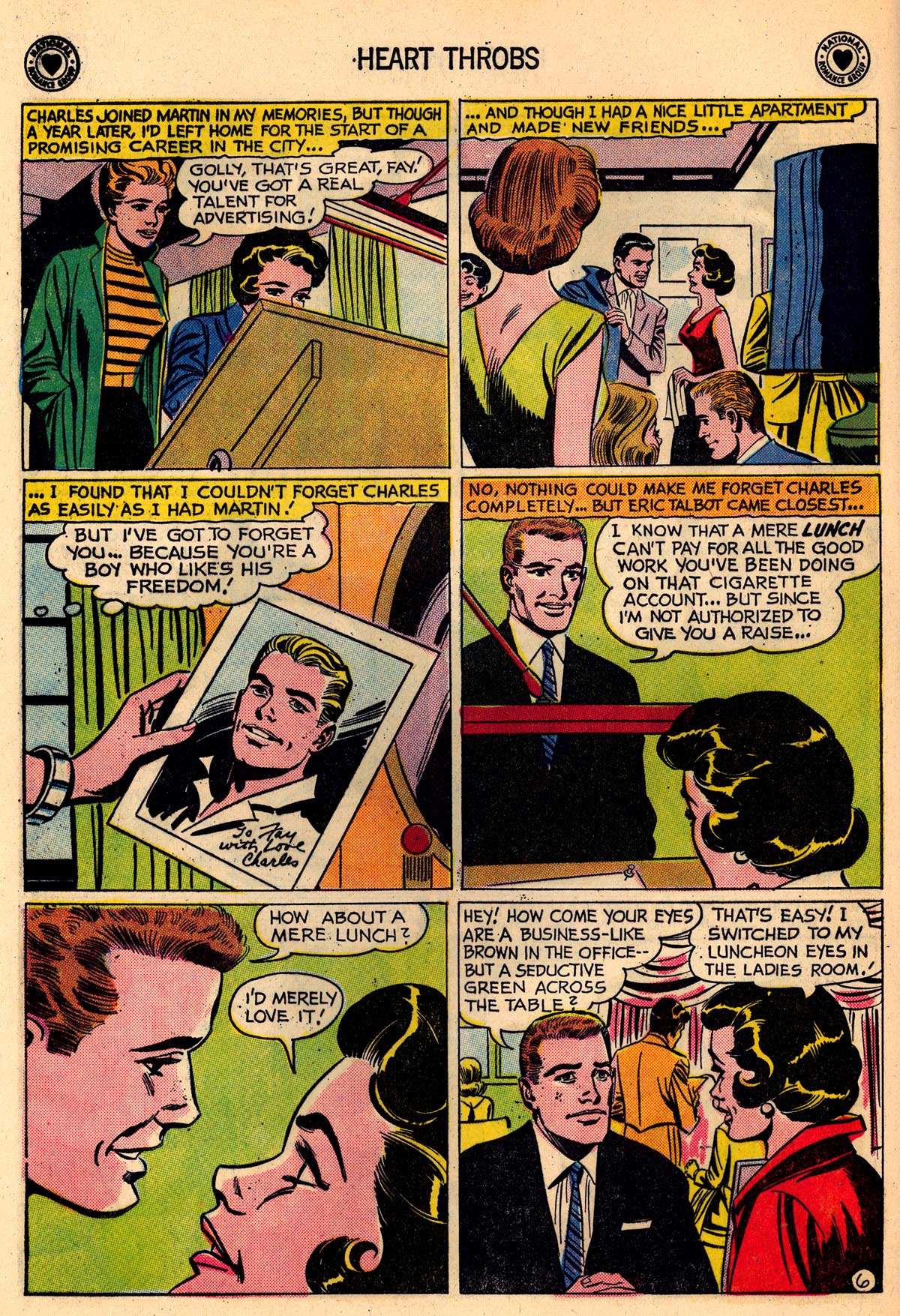 Read online Heart Throbs comic -  Issue #63 - 16