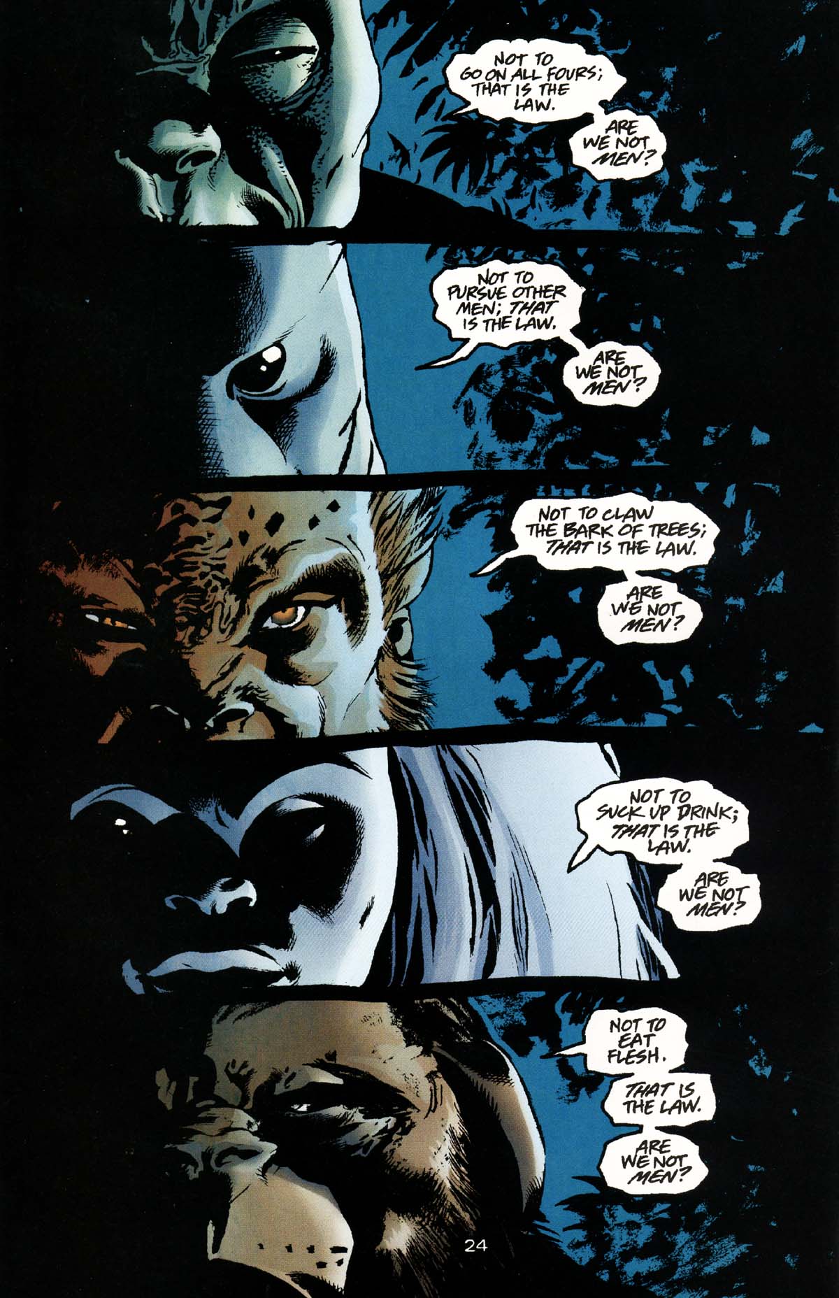 Read online JLA: The Island of Doctor Moreau comic -  Issue # Full - 26