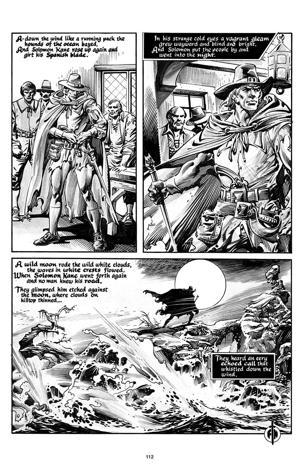 Read online The Saga of Solomon Kane comic -  Issue # TPB - 112
