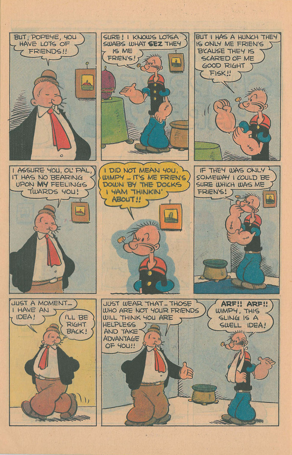 Read online Popeye (1948) comic -  Issue #171 - 28