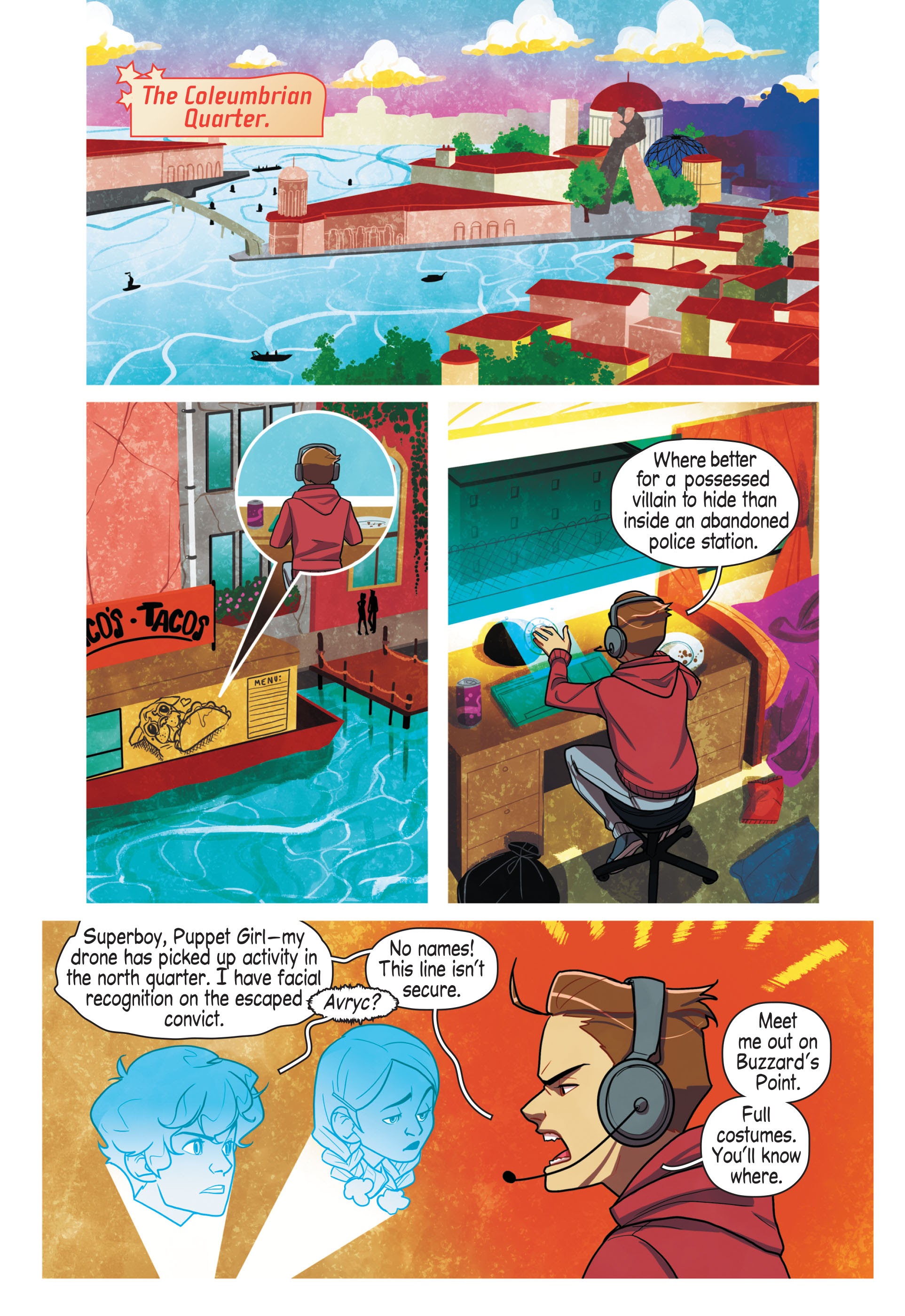 Read online Super Sons: Escape to Landis comic -  Issue # TPB (Part 1) - 7