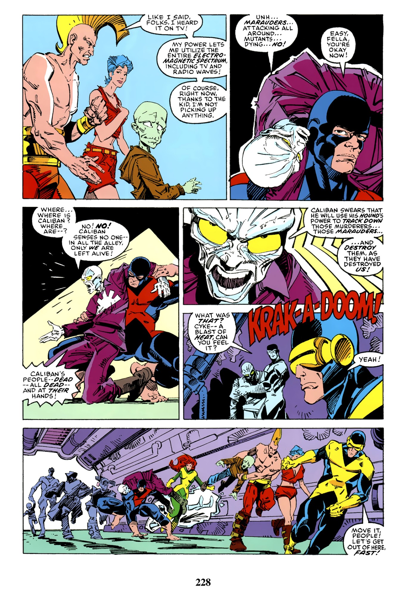 Read online X-Men: Mutant Massacre comic -  Issue # TPB - 227