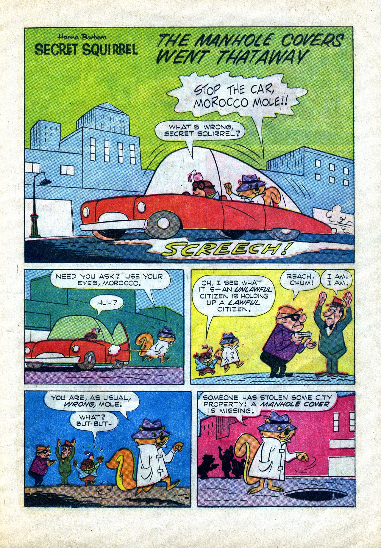 Read online Secret Squirrel comic -  Issue # Full - 13