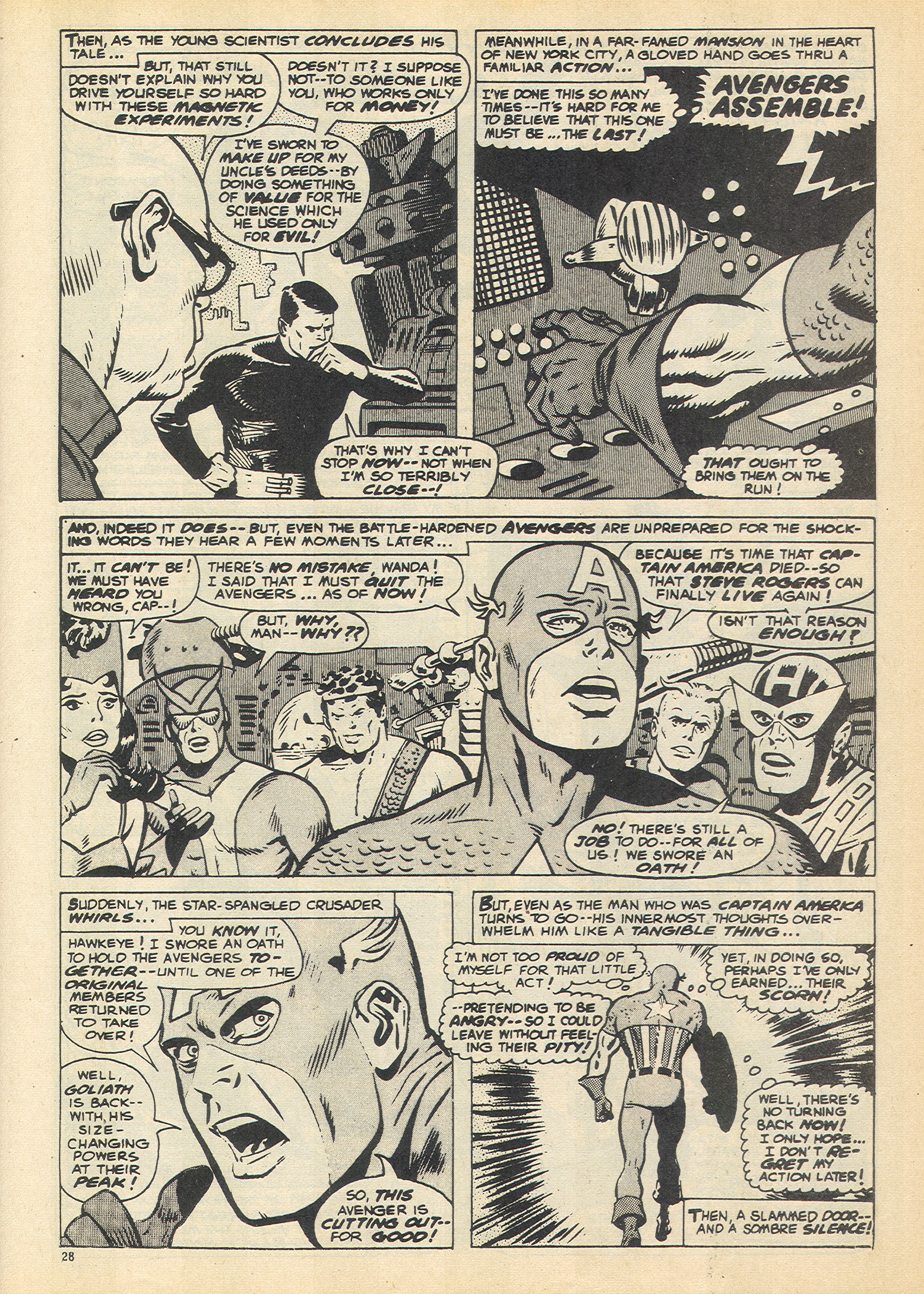 Read online The Avengers (1973) comic -  Issue #60 - 28