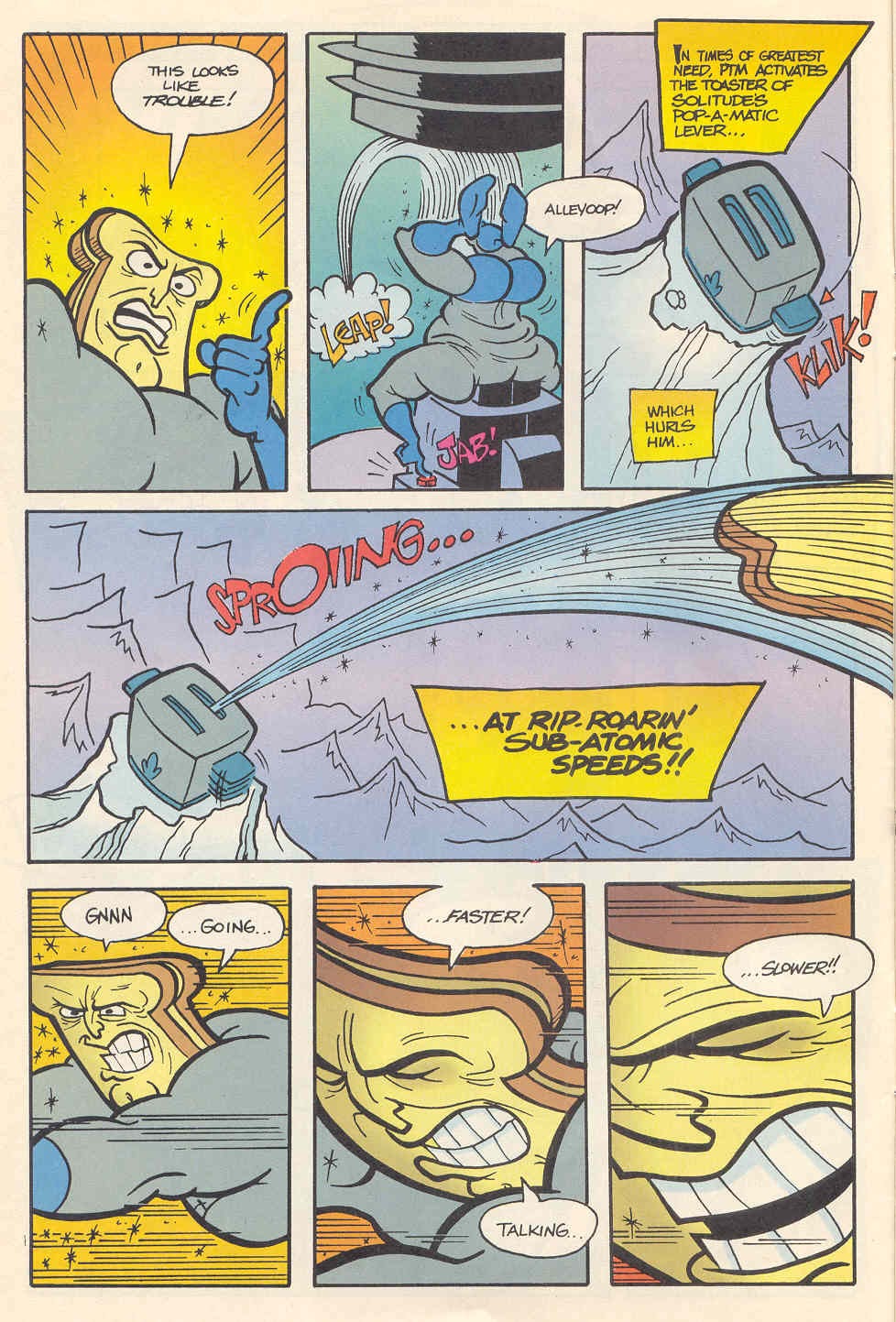 Read online Ren & Stimpy Show Special Powdered Toastman comic -  Issue # Full - 10