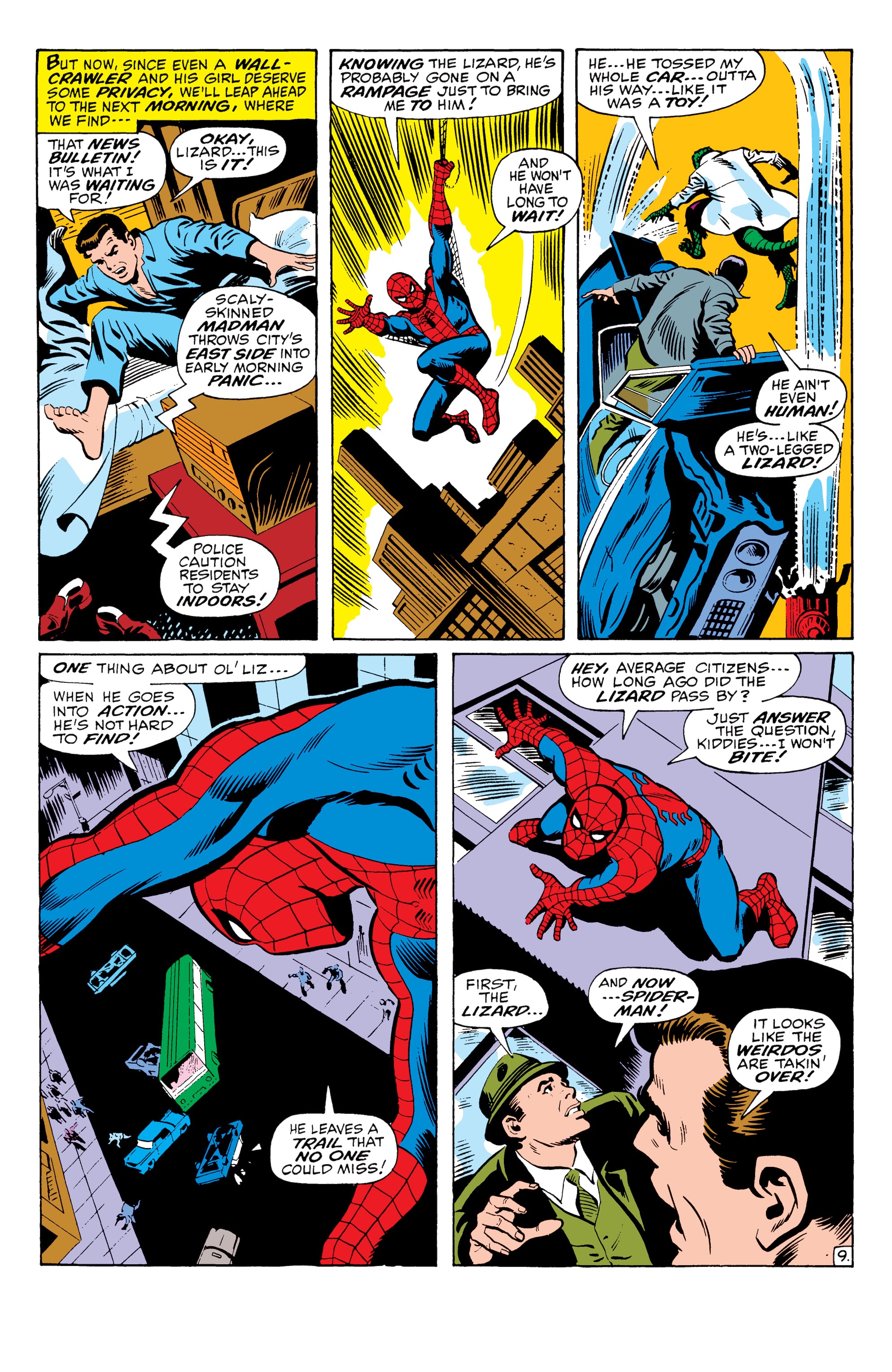 Read online Amazing Spider-Man Epic Collection comic -  Issue # The Secret of the Petrified Tablet (Part 3) - 31