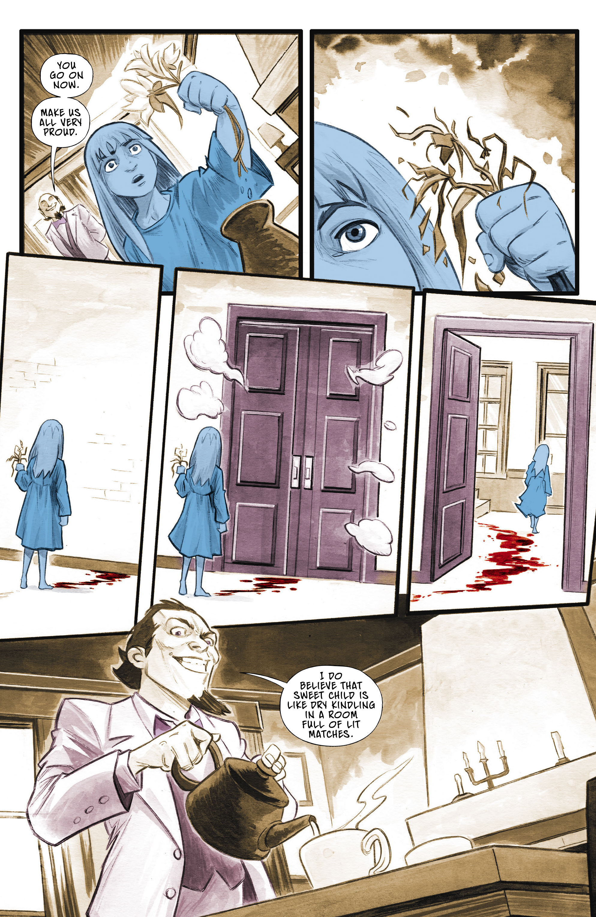 Read online Vampirella: Dead Flowers comic -  Issue #3 - 13