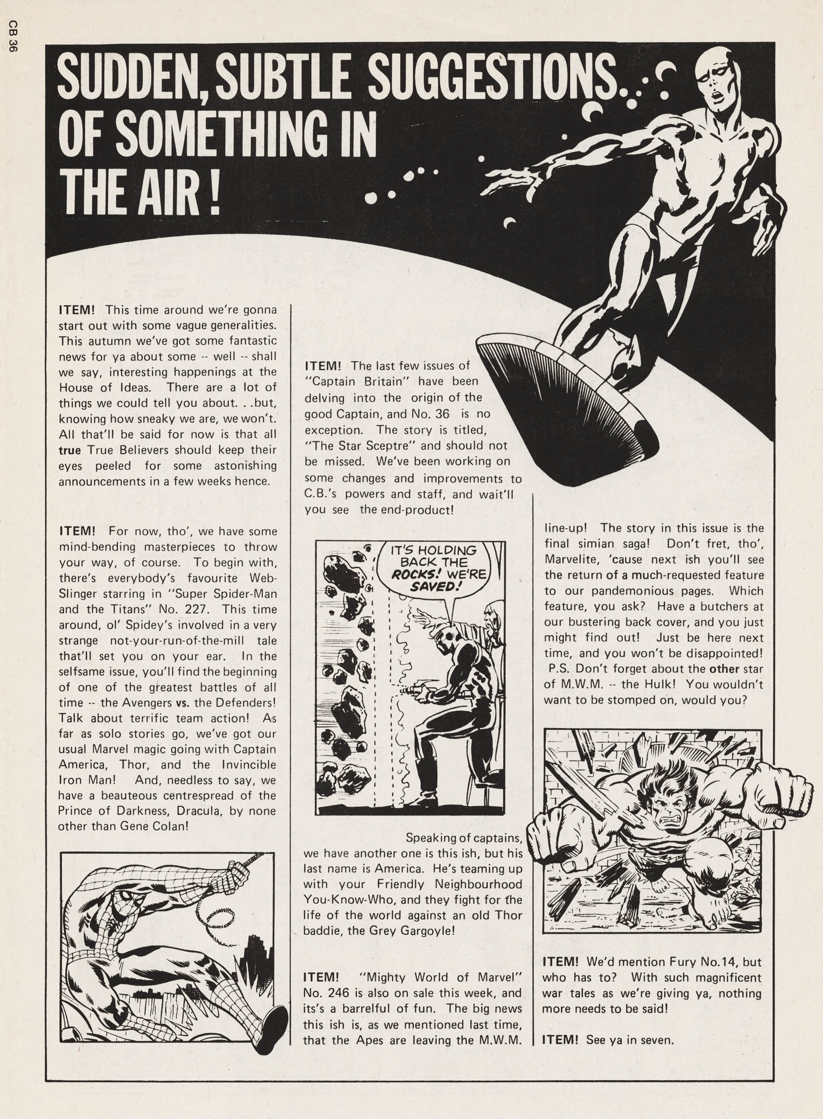 Read online Captain Britain (1976) comic -  Issue #36 - 27