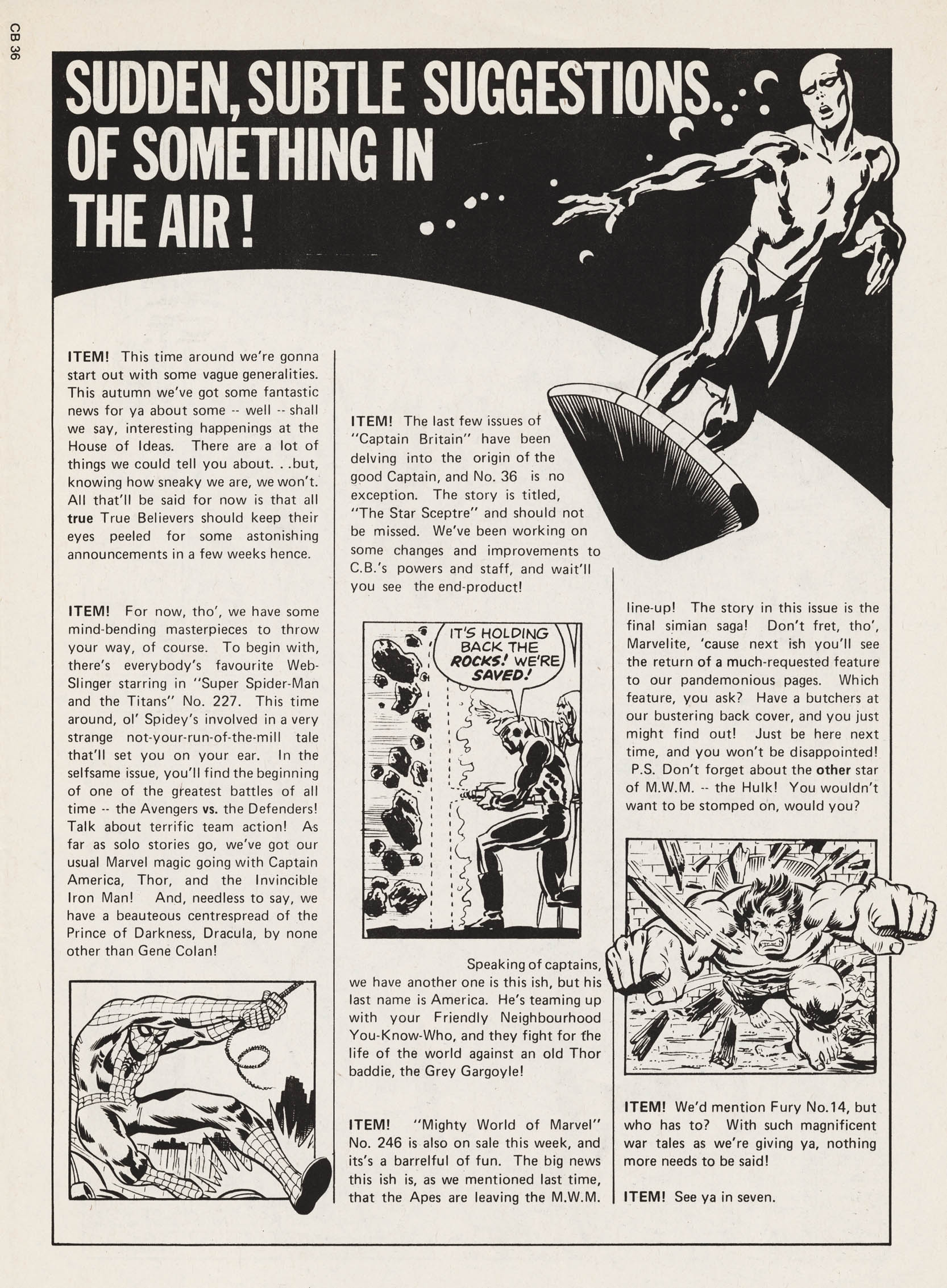 Read online Captain Britain (1976) comic -  Issue #36 - 27