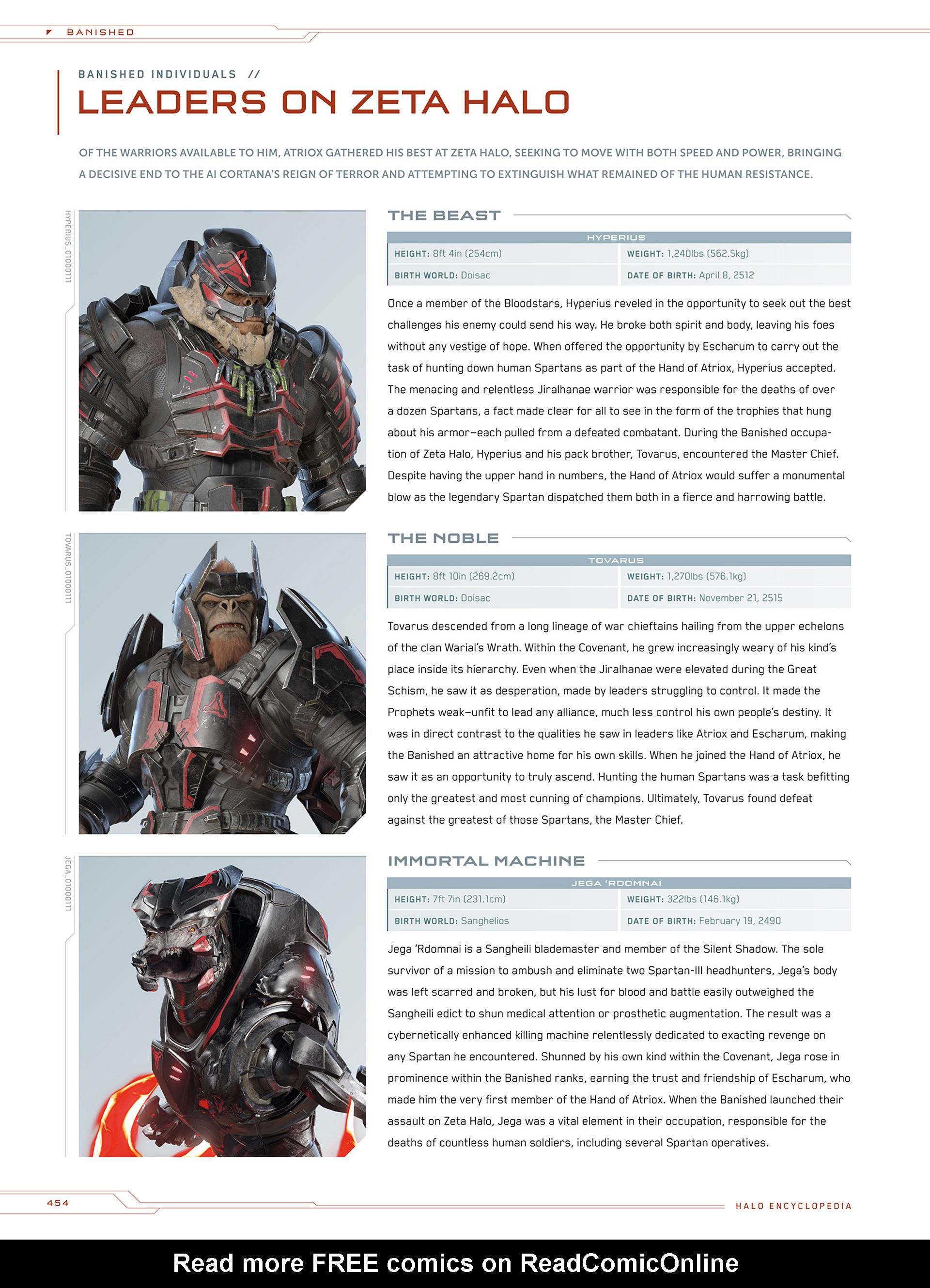 Read online Halo Encyclopedia comic -  Issue # TPB (Part 5) - 47