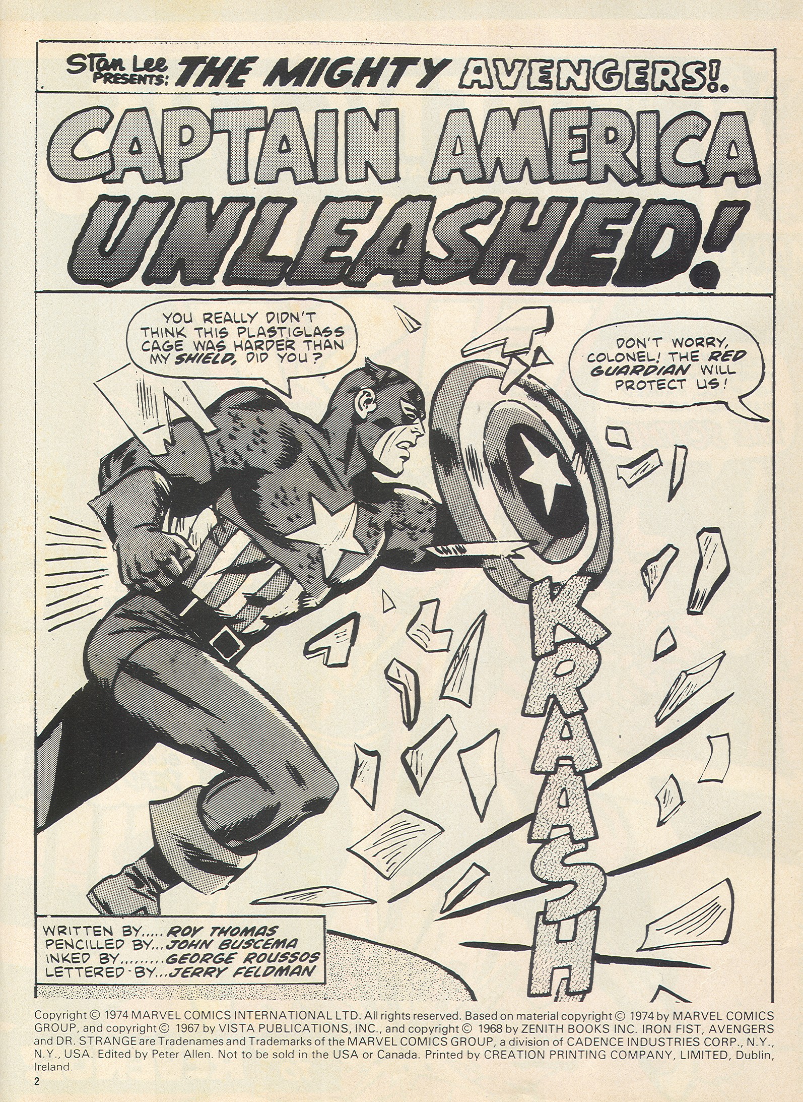 Read online The Avengers (1973) comic -  Issue #55 - 2