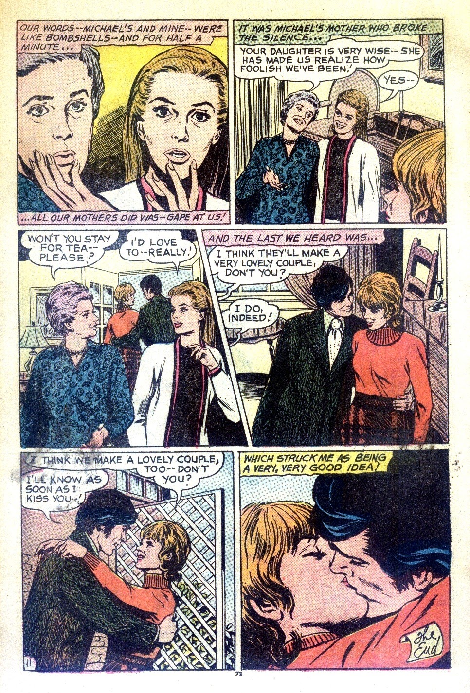 Read online Young Love (1963) comic -  Issue #107 - 72