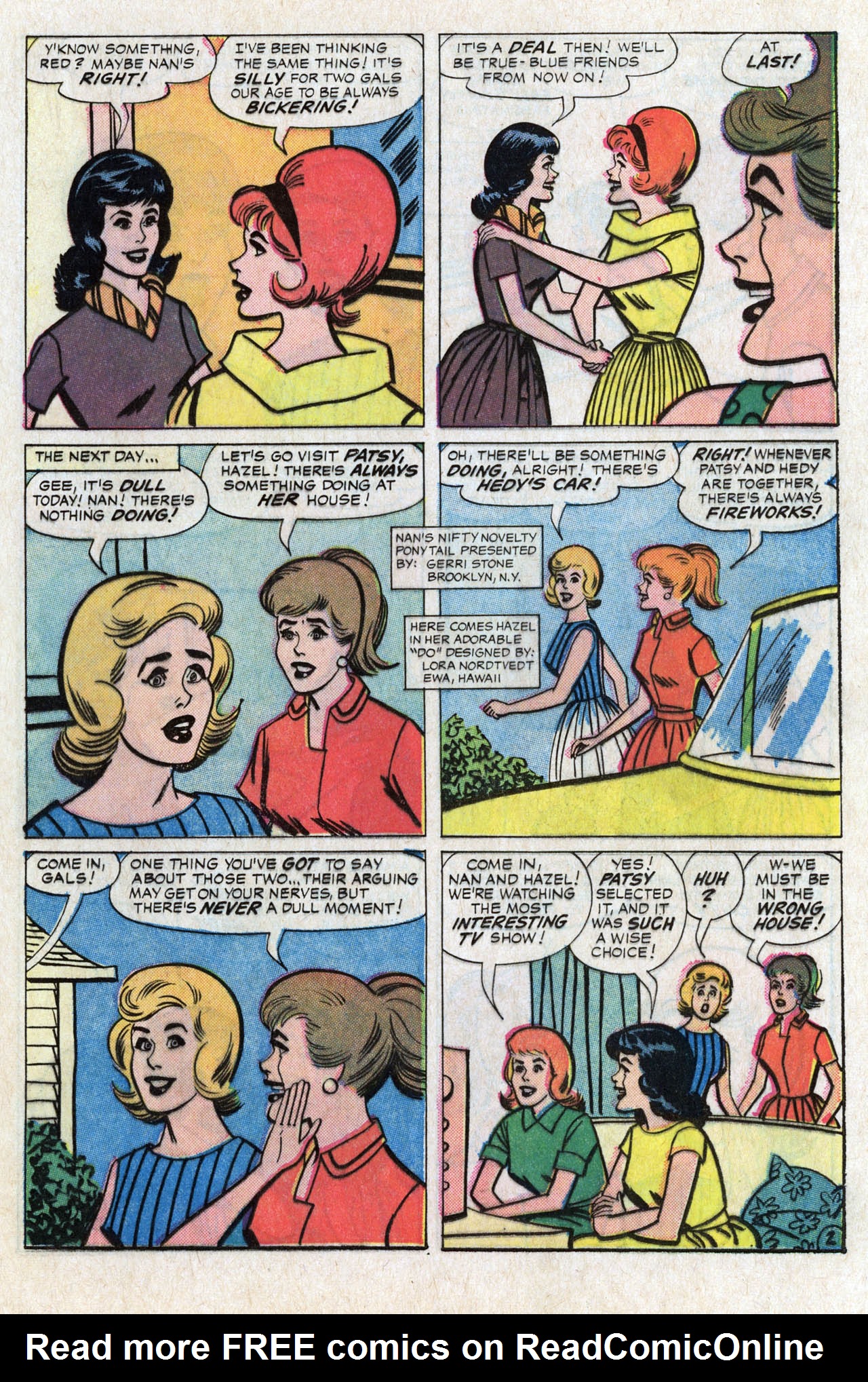 Read online Patsy and Hedy comic -  Issue #91 - 21