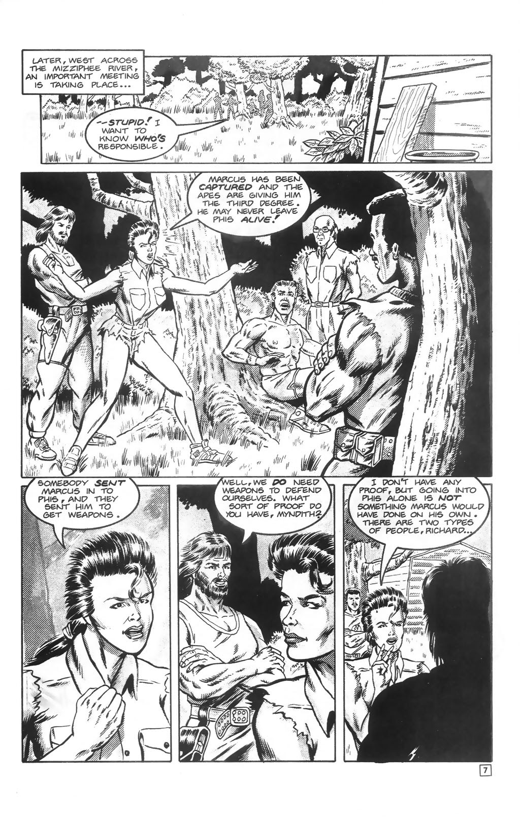 Read online Planet of the Apes: Blood of the Apes comic -  Issue #2 - 8