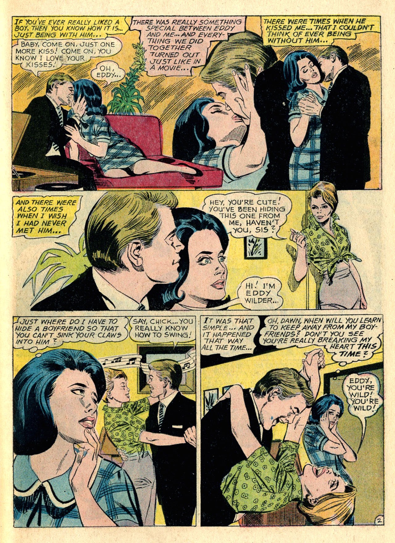 Read online Heart Throbs comic -  Issue #100 - 26