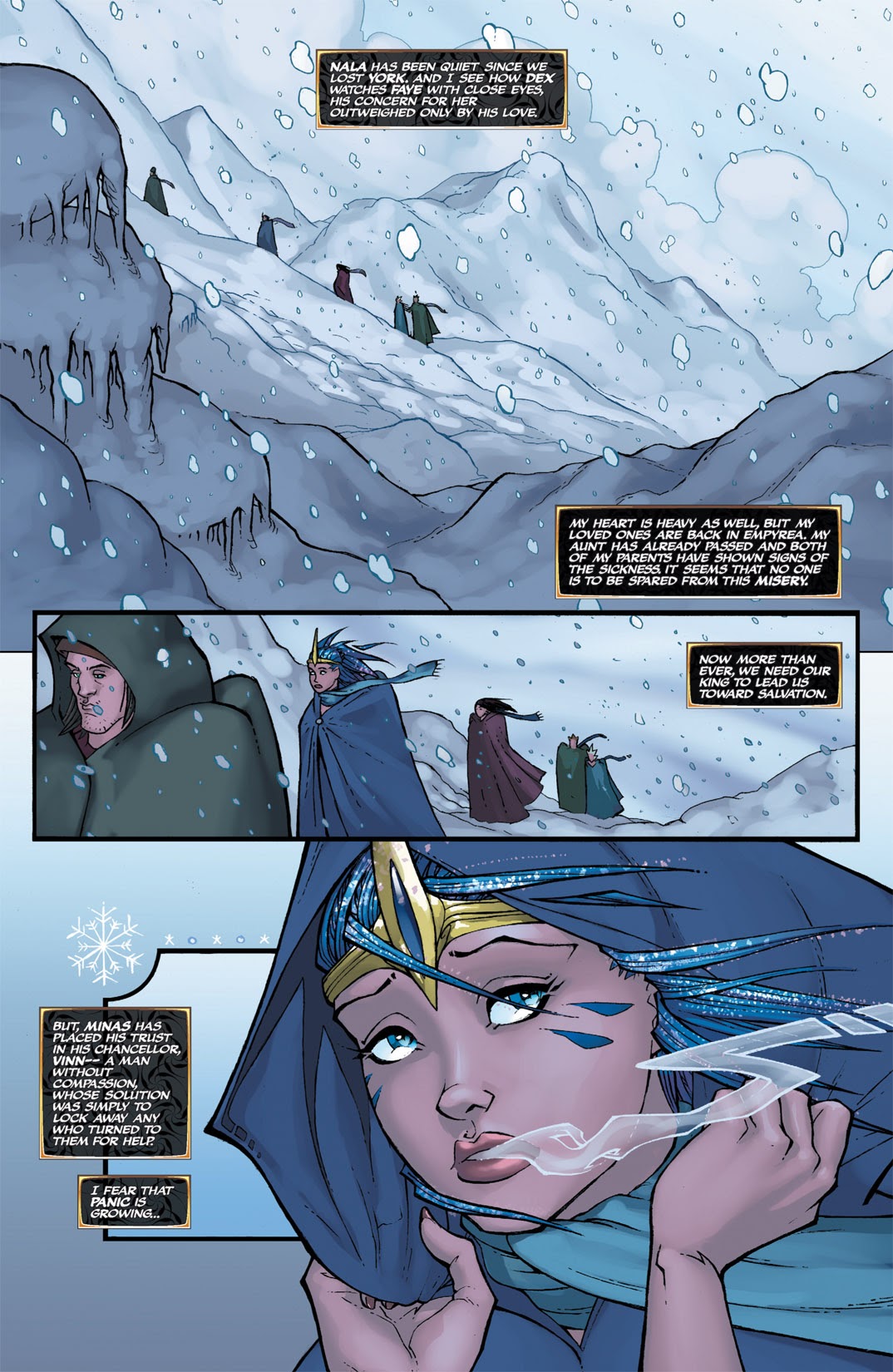 Read online Michael Turner's Soulfire: Shadow Magic comic -  Issue #3 - 4