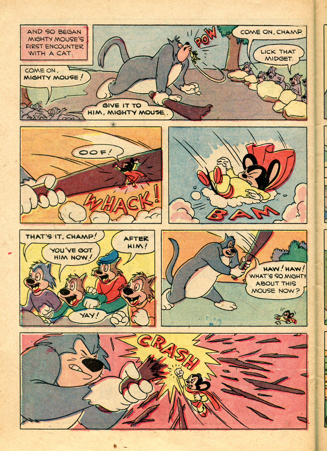 Read online Paul Terry's Mighty Mouse Comics comic -  Issue #25 - 45